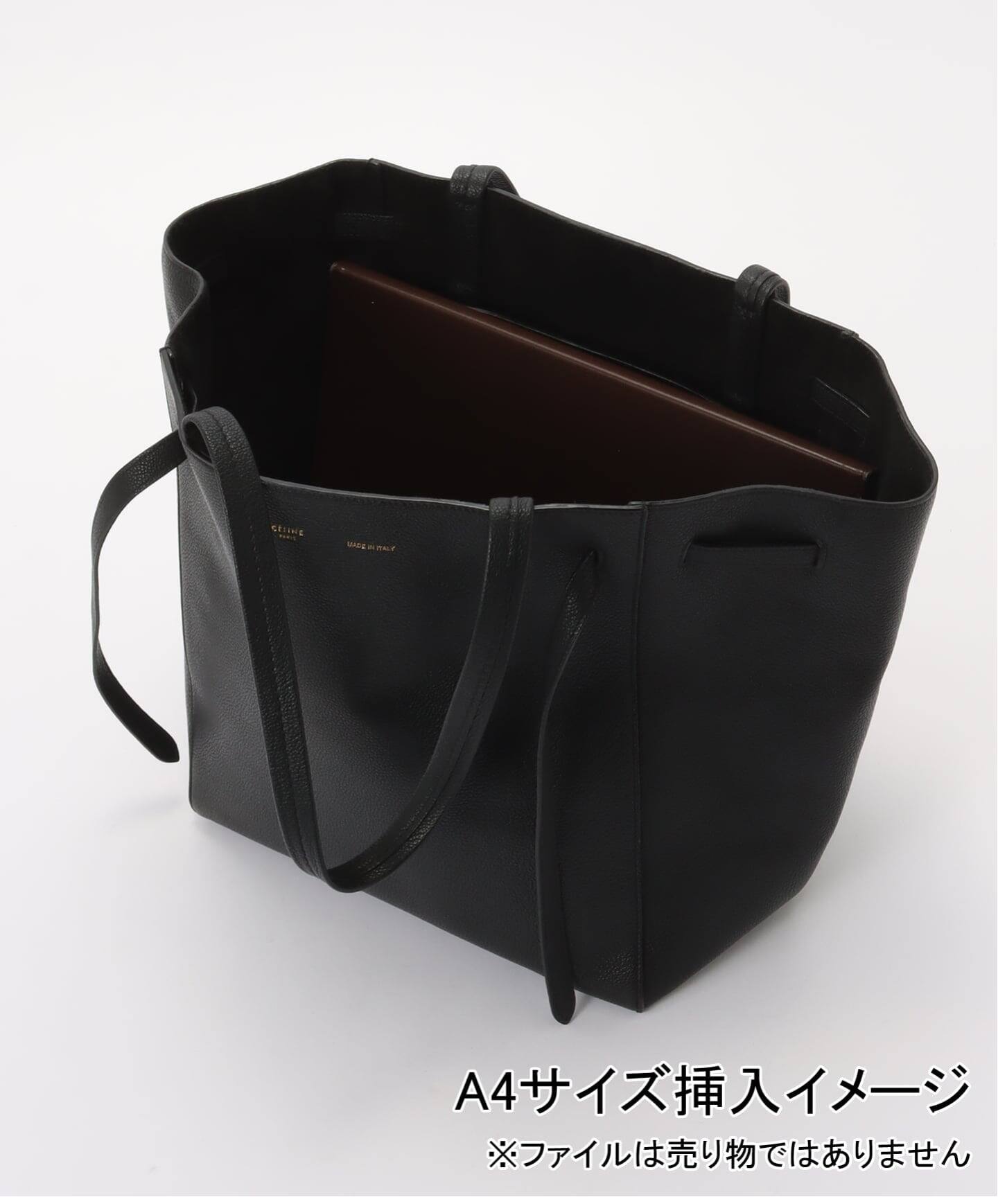 CELINE セリーヌCABAS phantomミディアム　黒レザートートバッグ CELINE/セリーヌ】Cabas phantom（トートバッグ）｜ENSEMBLE