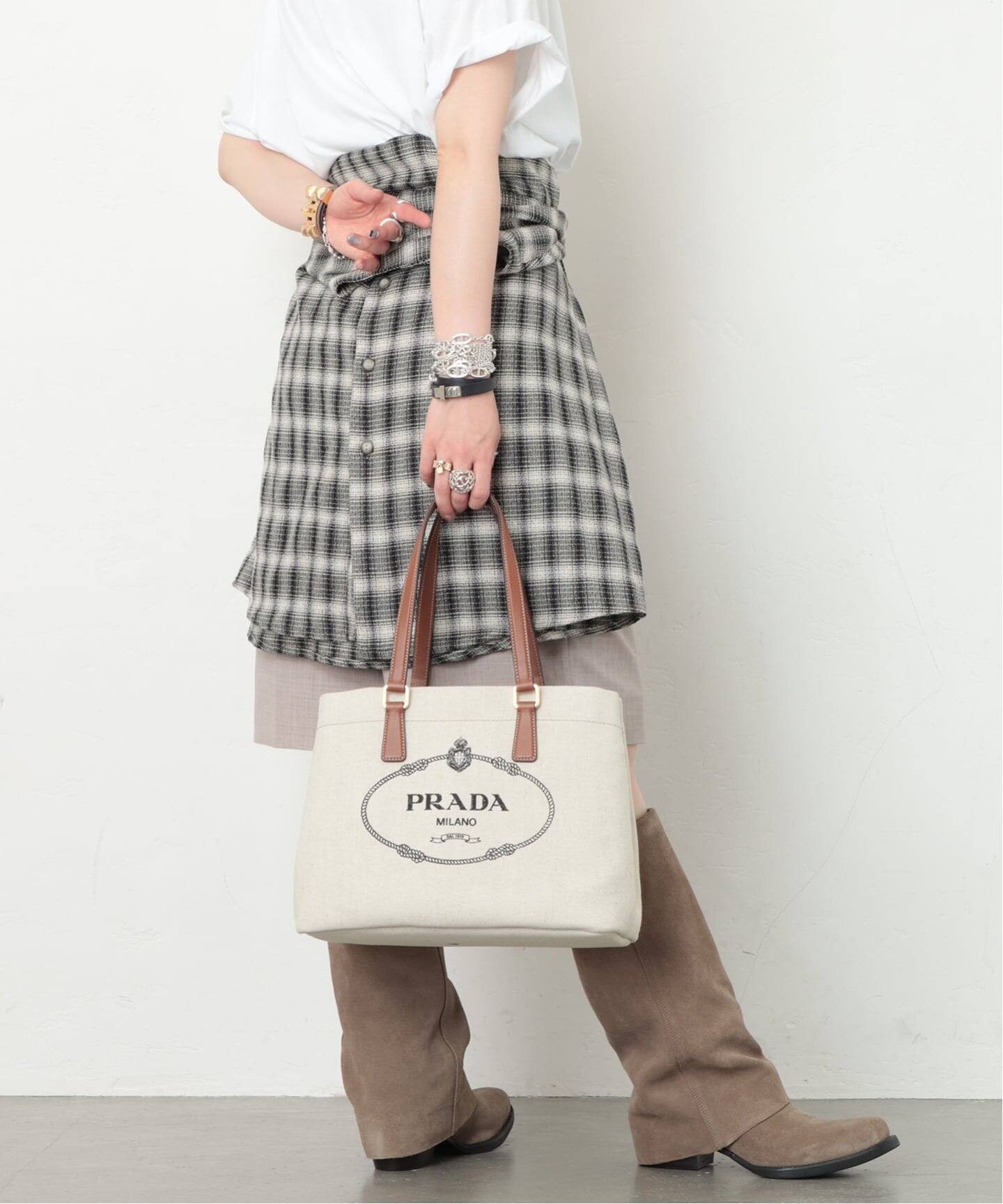 PRADA/プラダ】1bg356 tote canvas（トートバッグ）｜ENSEMBLE