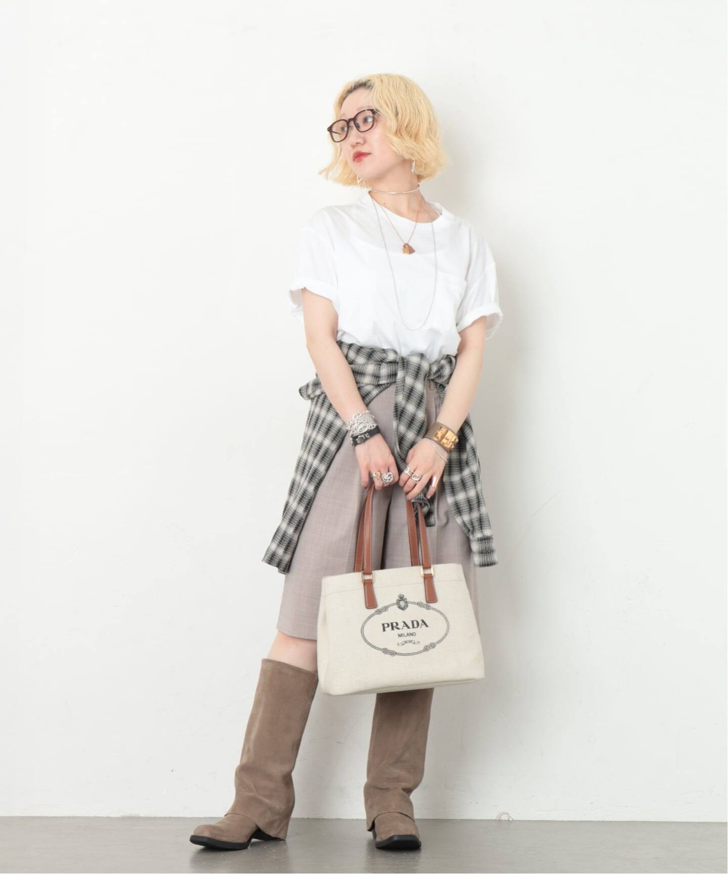 PRADA/プラダ】1bg356 tote canvas（トートバッグ）｜ENSEMBLE