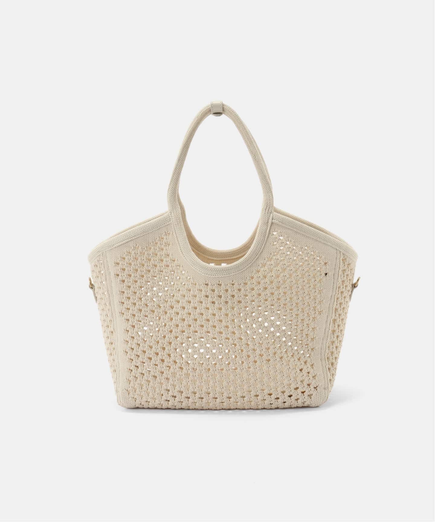MIU MIU/ミュウミュウ】 5bg231 ivy tote cotton mesh（トートバッグ