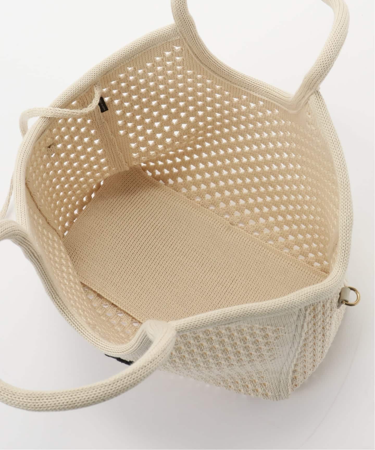 MIU MIU/ミュウミュウ】 5bg231 ivy tote cotton mesh（トートバッグ