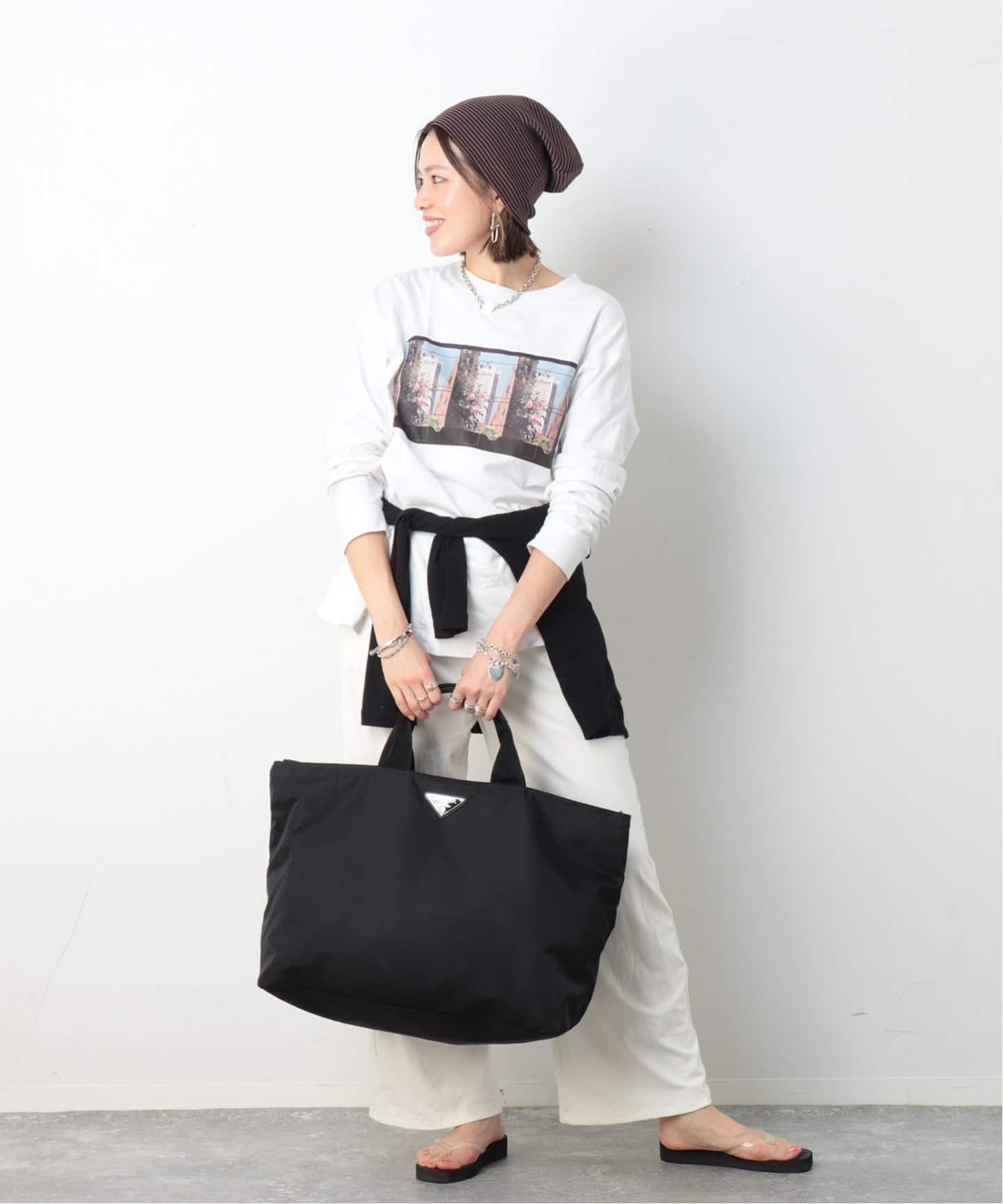 PRADA/プラダ】 tote w/pouch nylon（トートバッグ）｜ENSEMBLE
