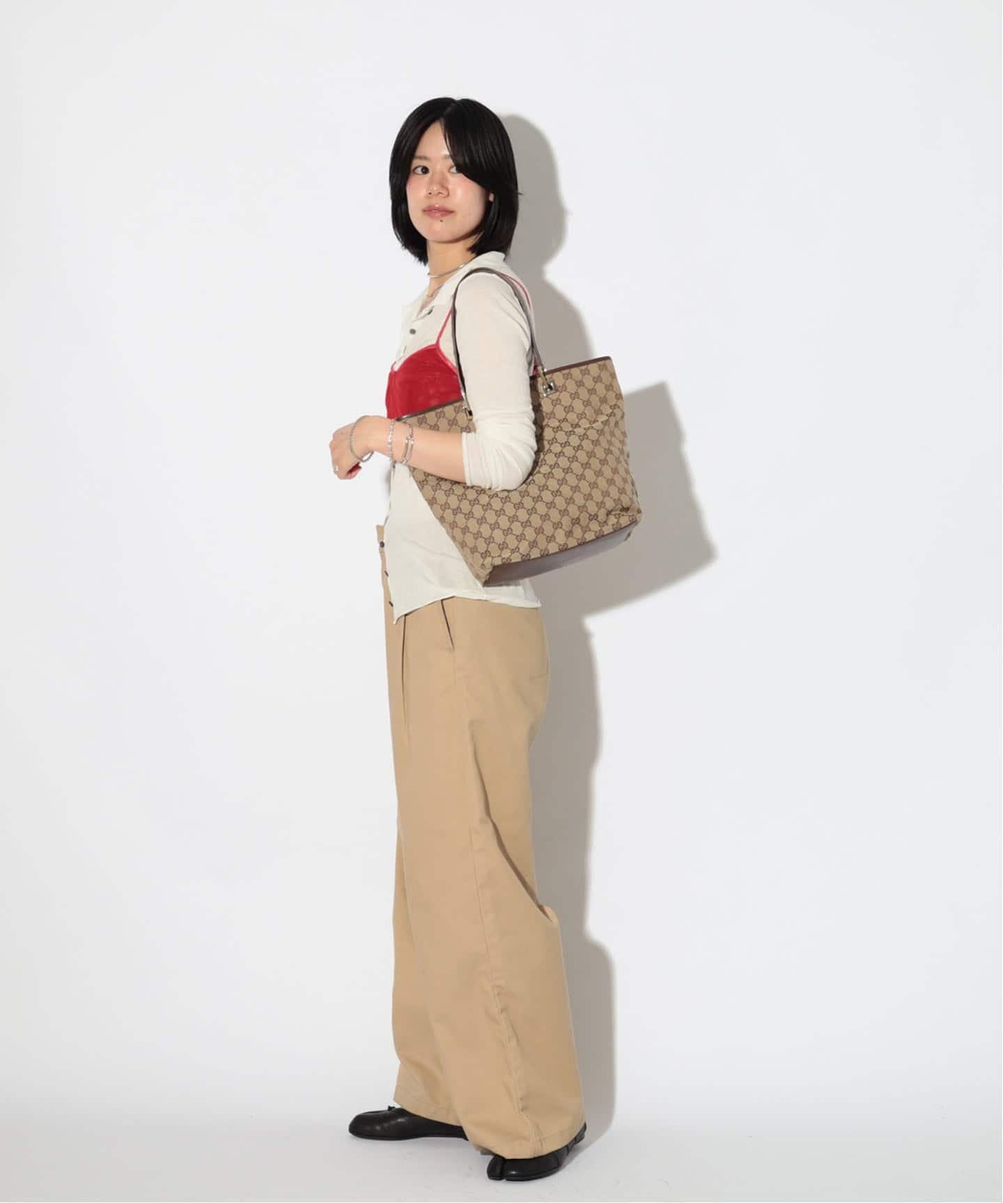 VINTAGE GUCCI/グッチ】tote gg canvas（トートバッグ）｜ENSEMBLE