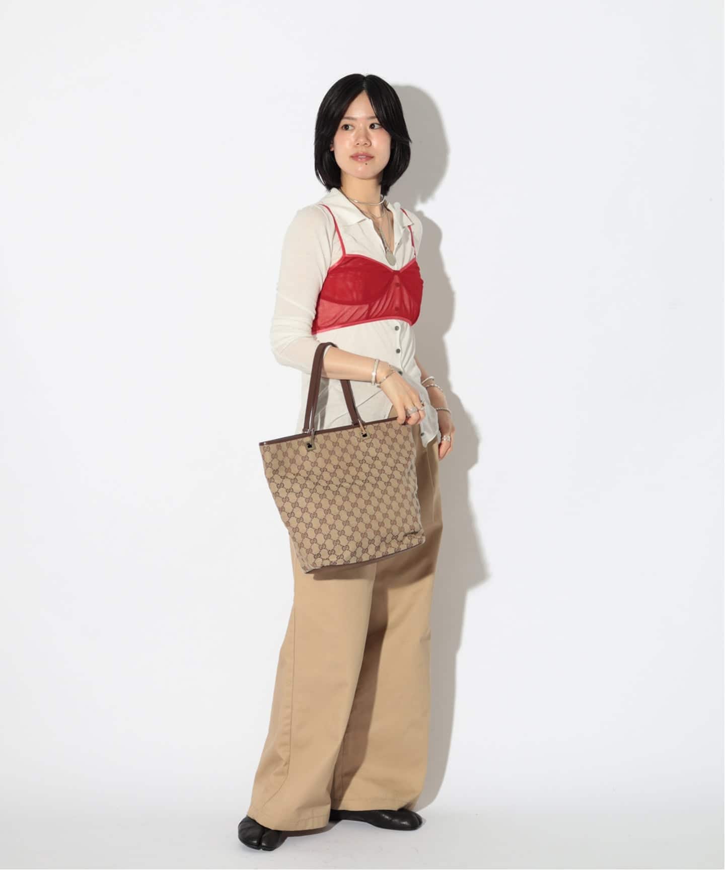 VINTAGE GUCCI/グッチ】tote gg canvas（トートバッグ）｜ENSEMBLE