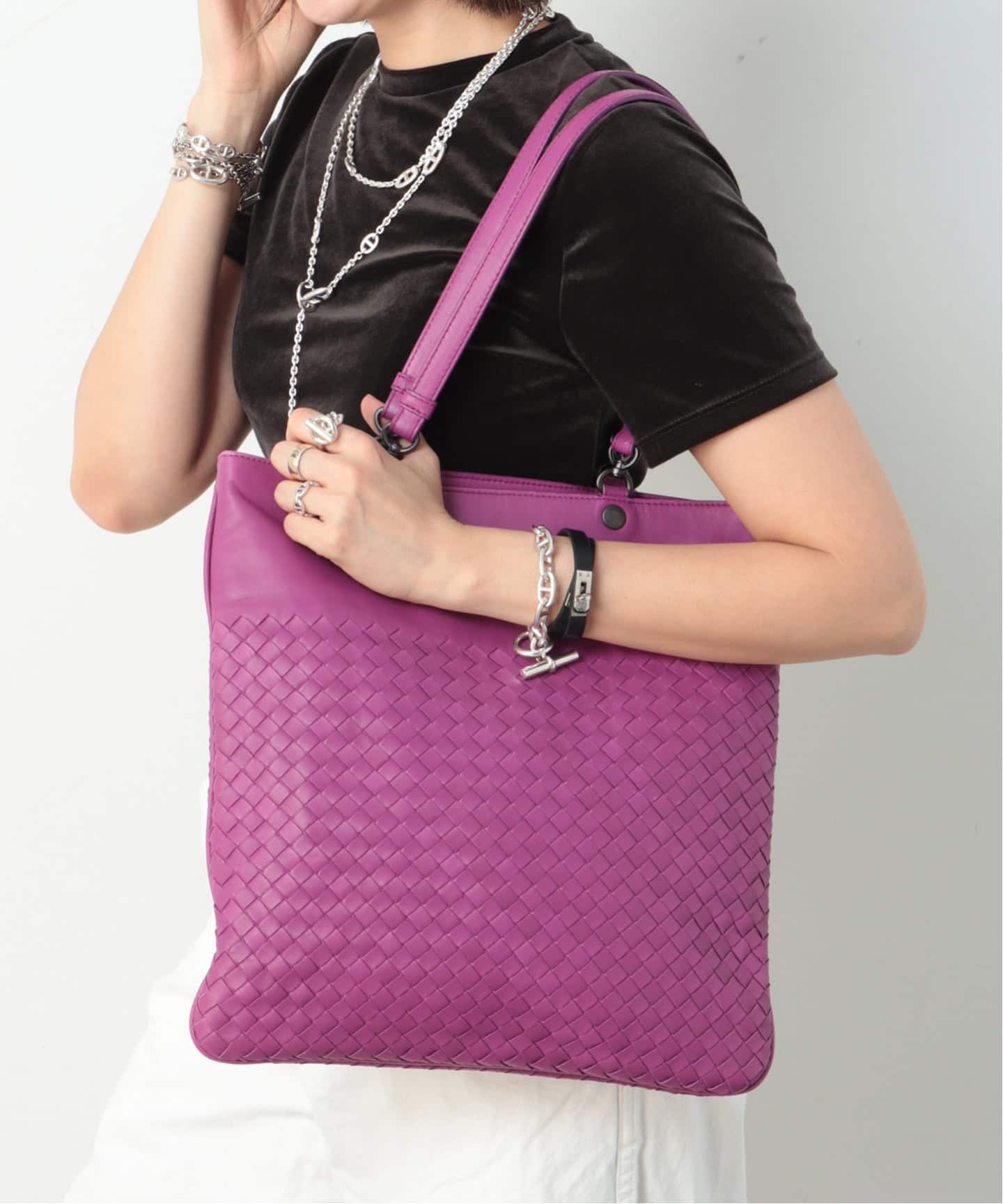 VINTAGE BOTTEGA VENETA/ボッテガ ヴェネタ】Intrecciato tote（トート