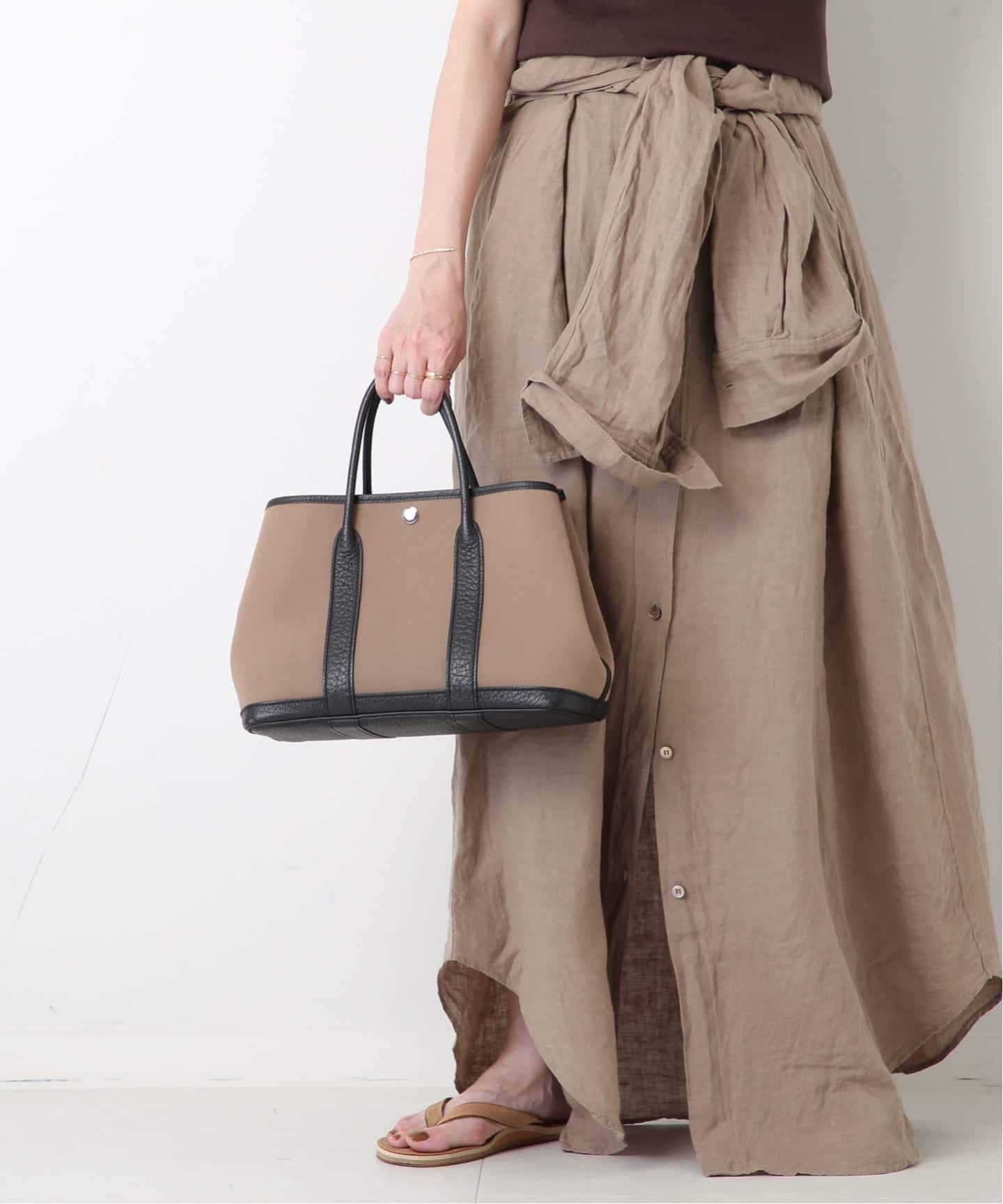 HERMES エルメス　ガーデンパーティTPM VINTAGE HERMES/エルメス】Garden Party tpm（ハンドバッグ