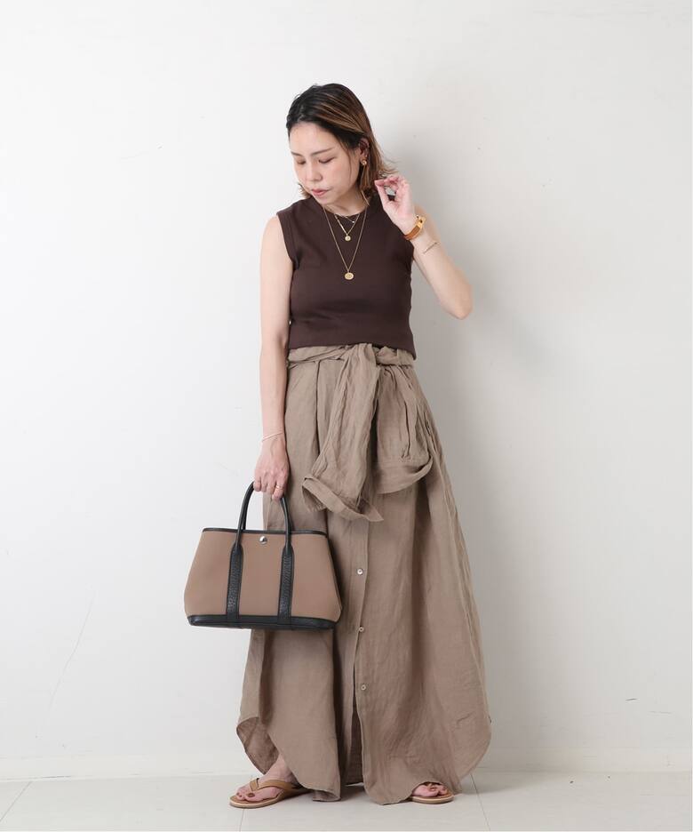 VINTAGE HERMES/エルメス】Garden Party tpm（ハンドバッグ 