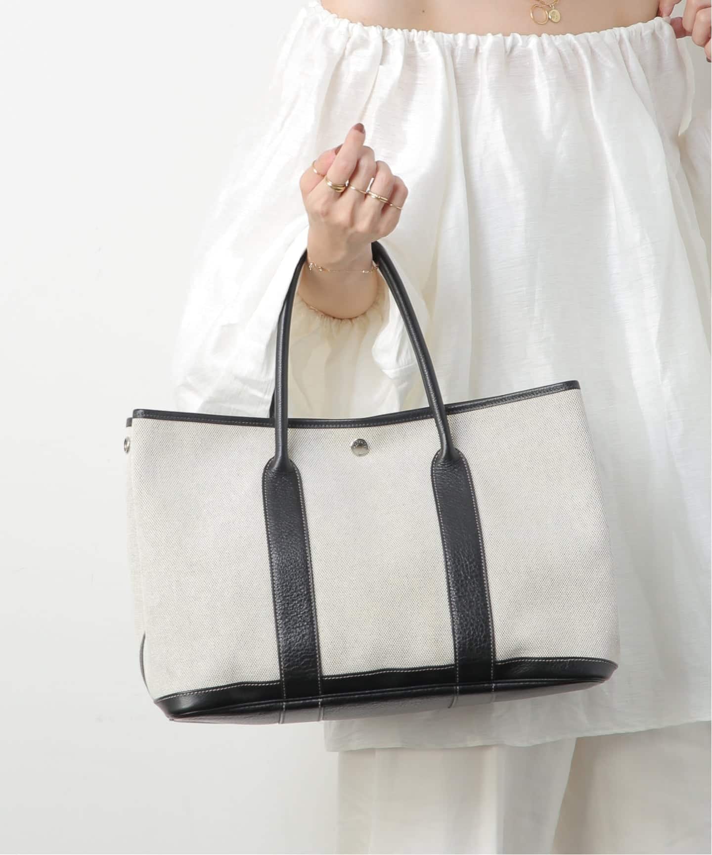 エルメス ガーデン・パルファン VINTAGE HERMES/エルメス】Garden Party pm（ハンドバッグ