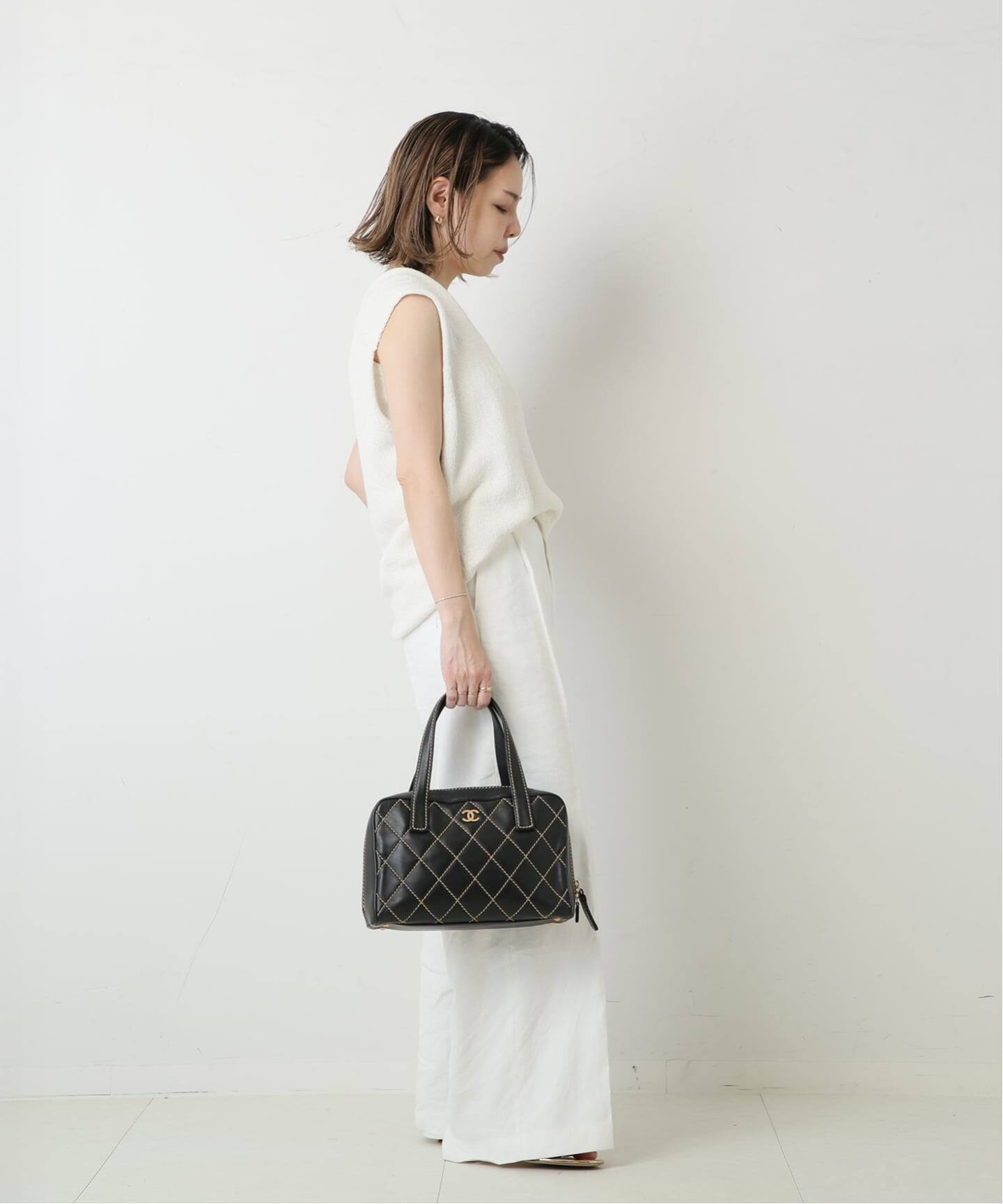 VINTAGE CHANEL/シャネル】Wild stitch ハンドバッグ（ハンドバッグ