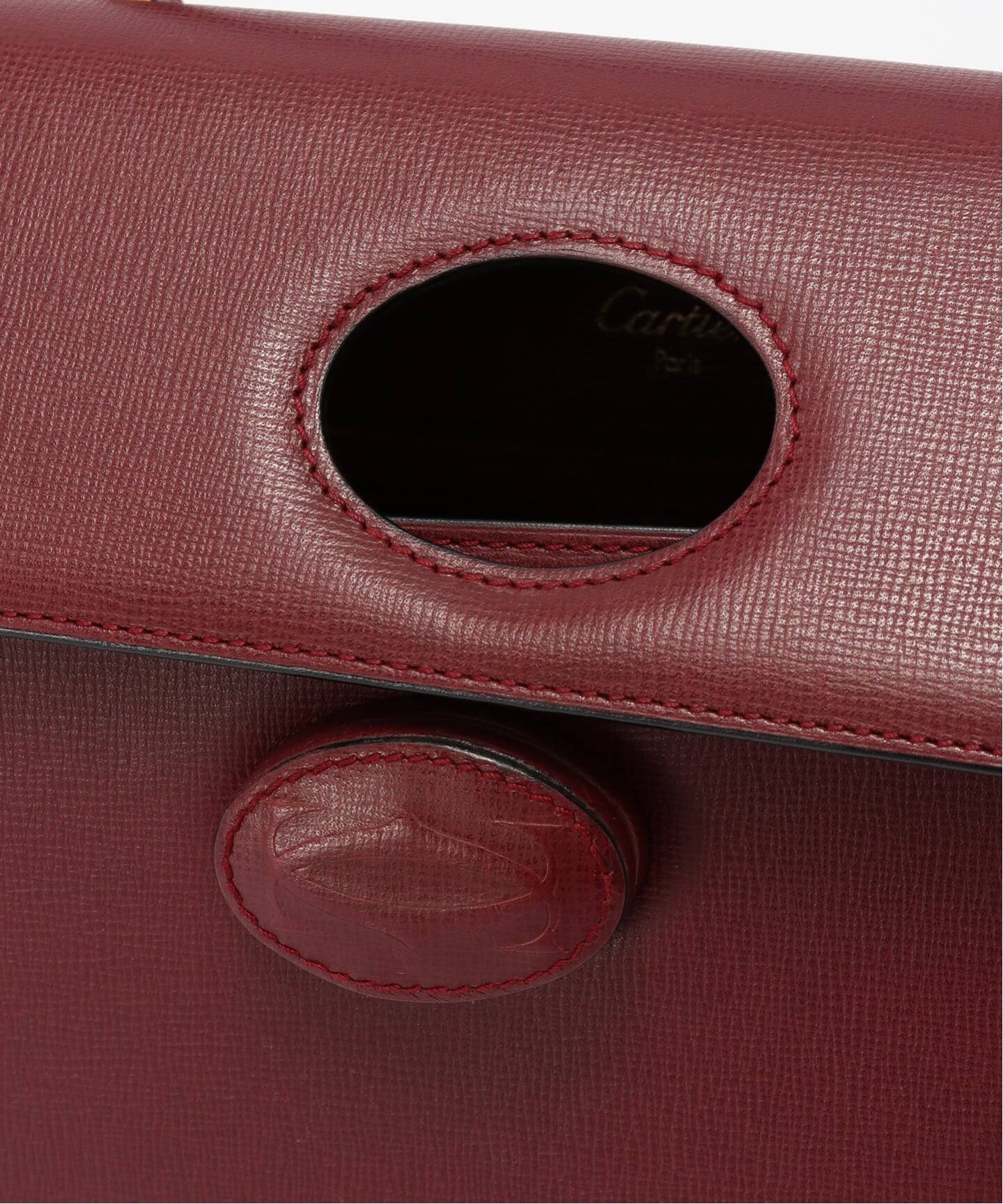 VINTAGE CARTIER/カルティエ】Must de cartier ハンドバッグ
