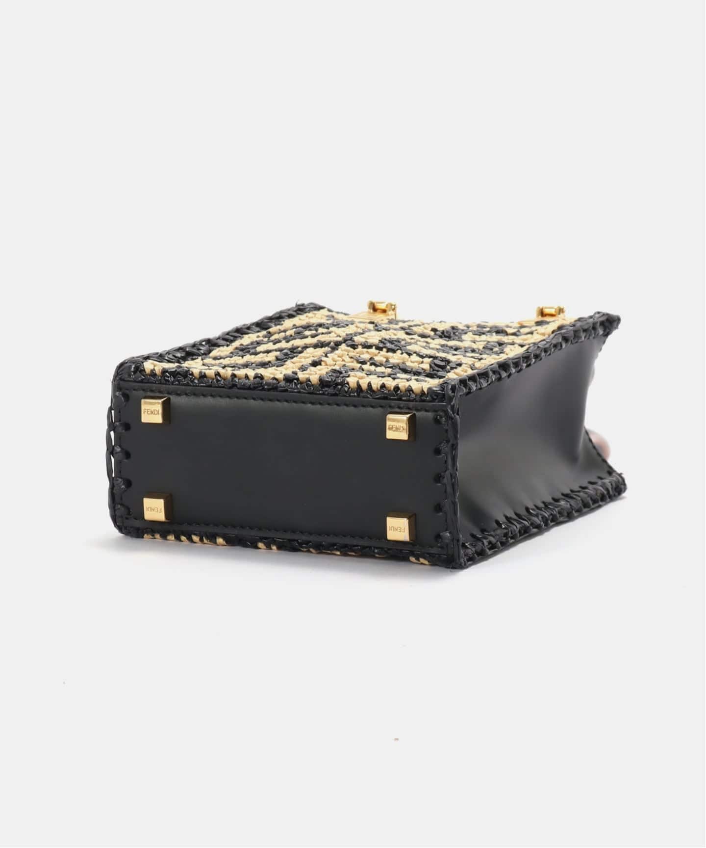 FENDI/フェンディ】Sunshine shopper mini 2way raffia（ハンドバッグ