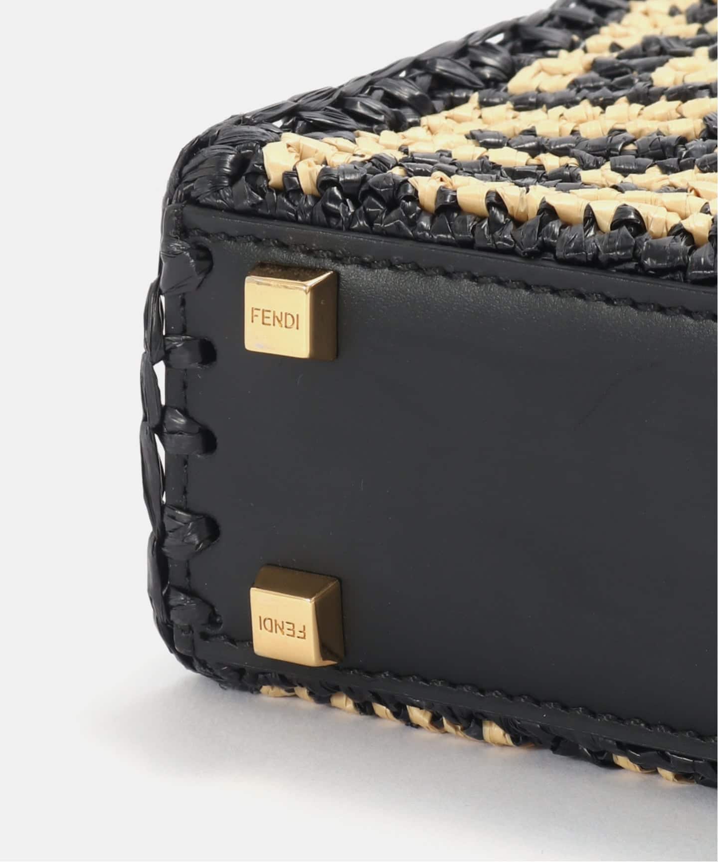 FENDI/フェンディ】Sunshine shopper mini 2way raffia（ハンドバッグ