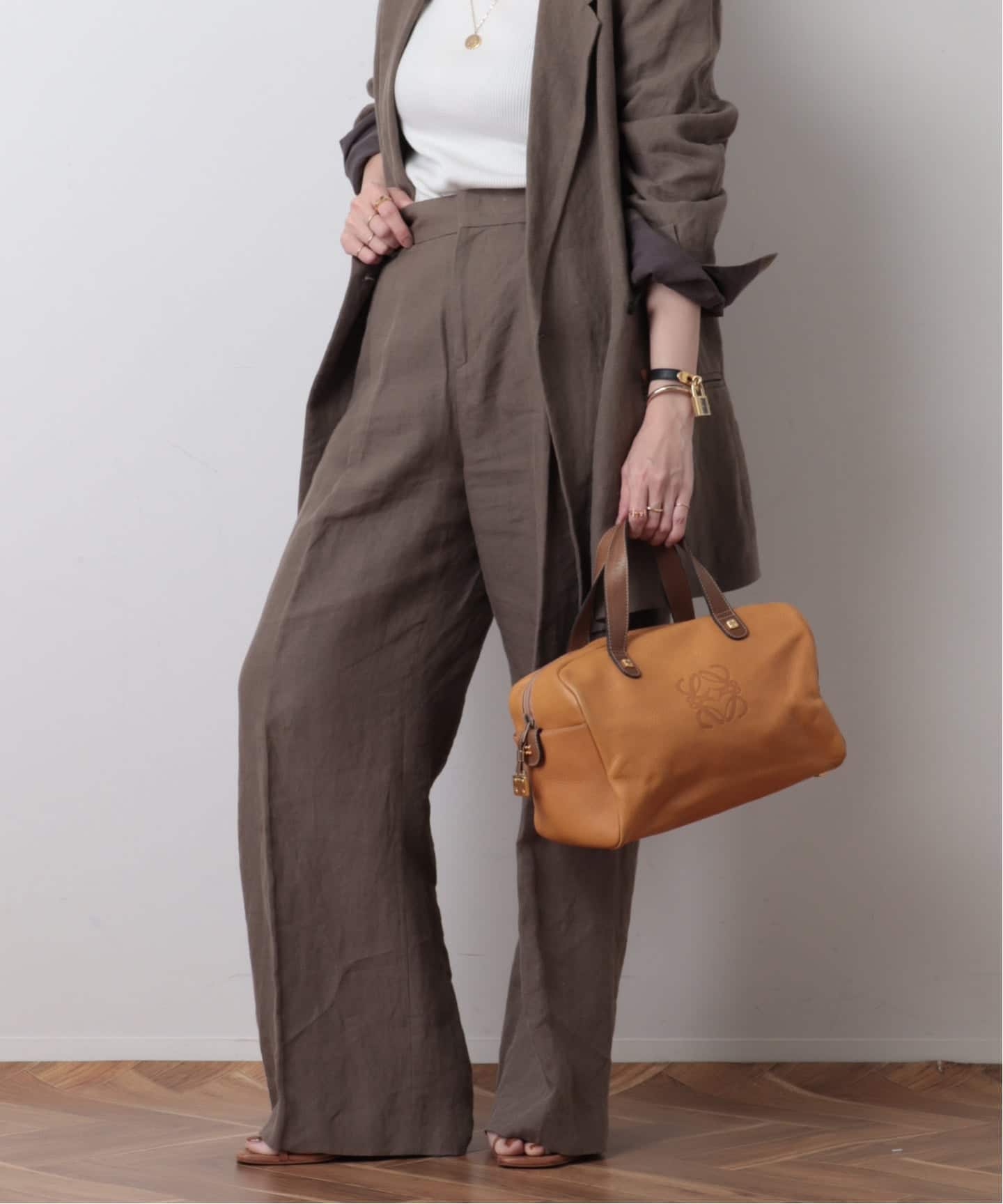 VINTAGE LOEWE/ロエベ】ボストンバッグ anagram（ボストンバッグ