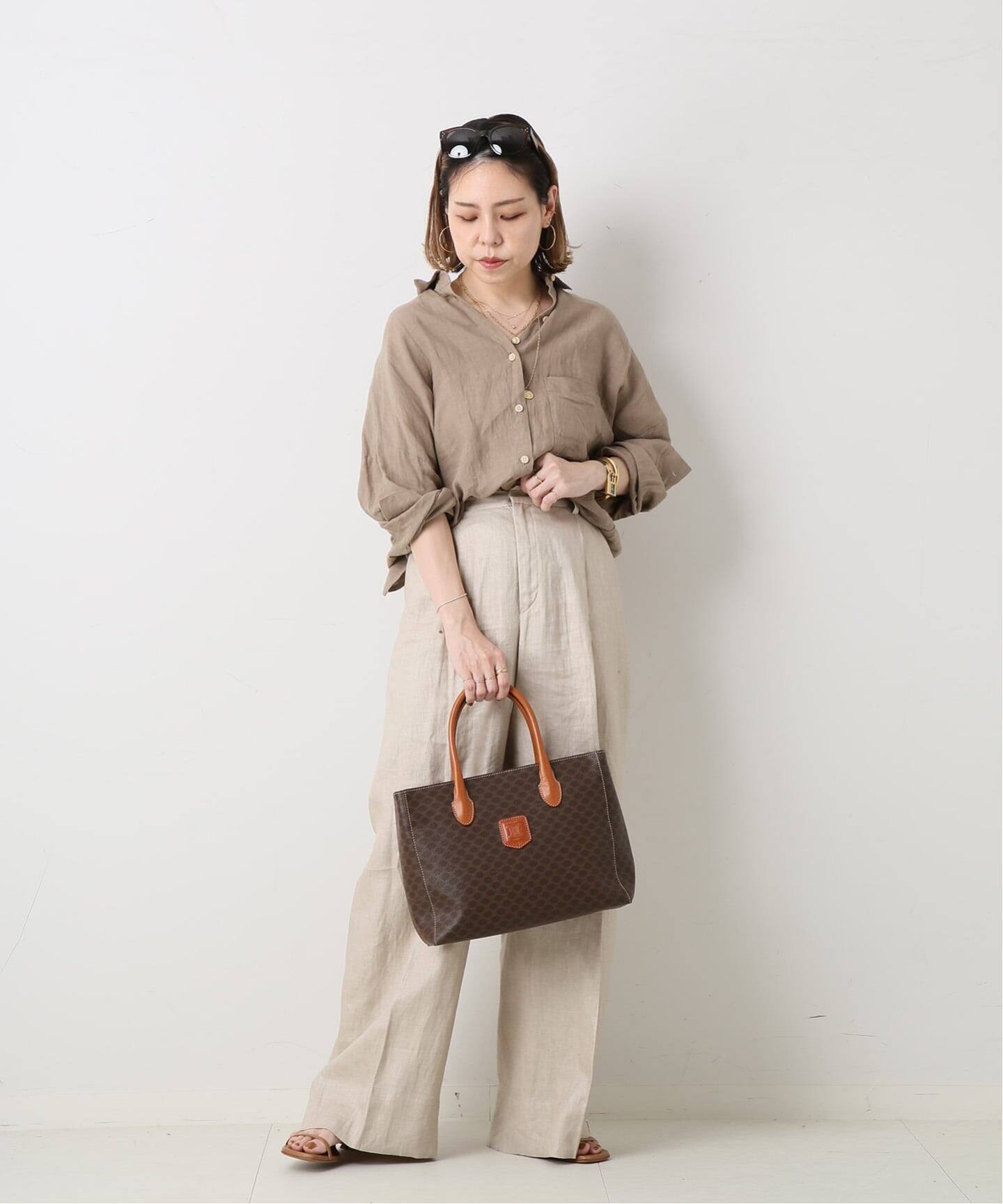 VINTAGE CELINE/セリーヌ】ハンドバッグ macadam（ハンドバッグ