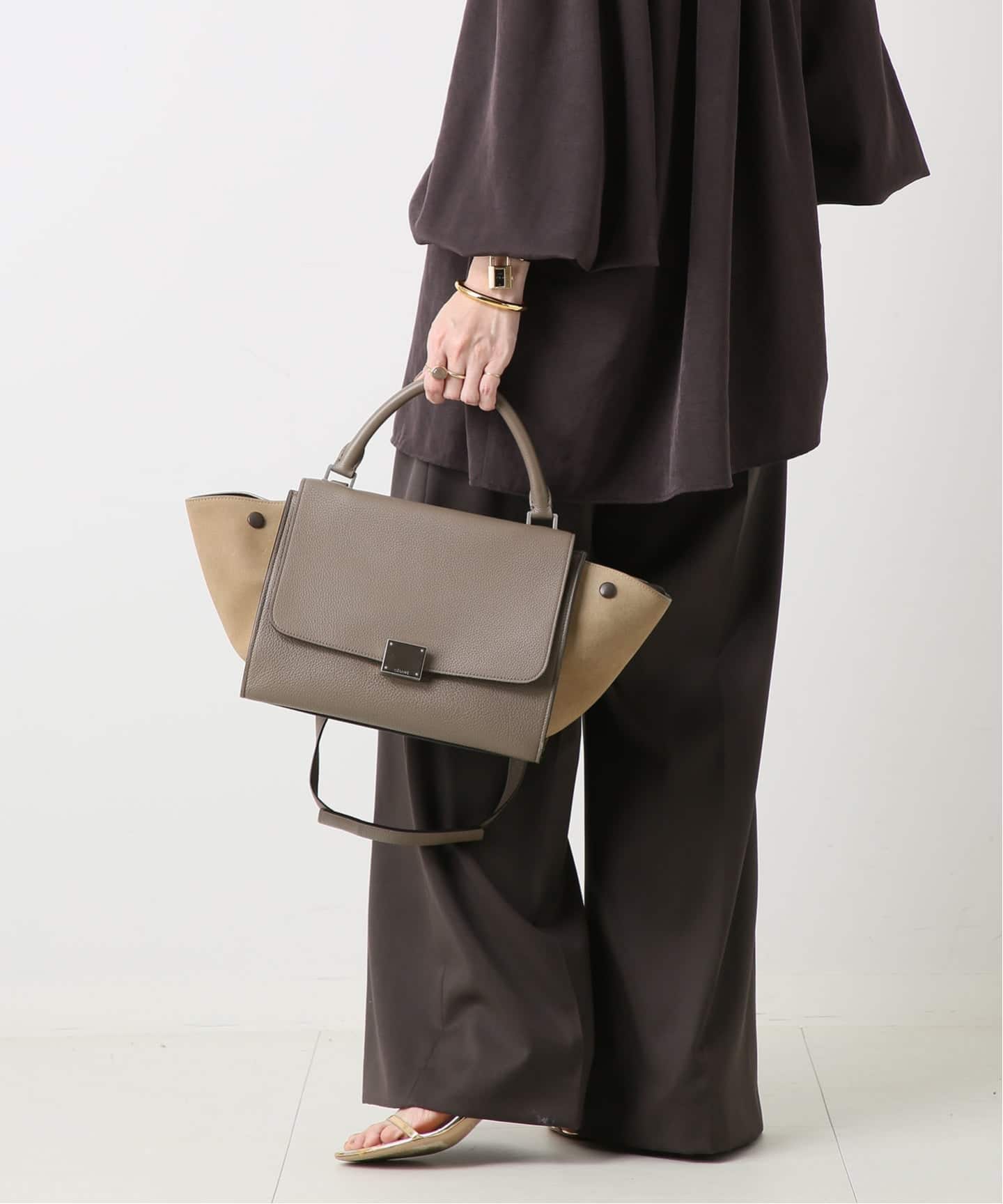 ◆CELINE TRAPEZE◆ムートン ◇CELINE TRAPEZE◇ムートン 【公式通販】