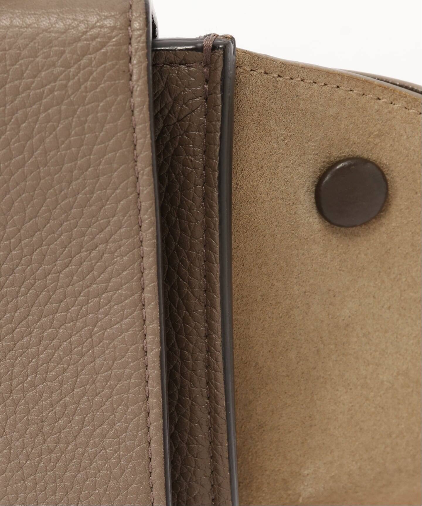 CELINE/セリーヌ】 Trapeze small 2way suede（ハンドバッグ