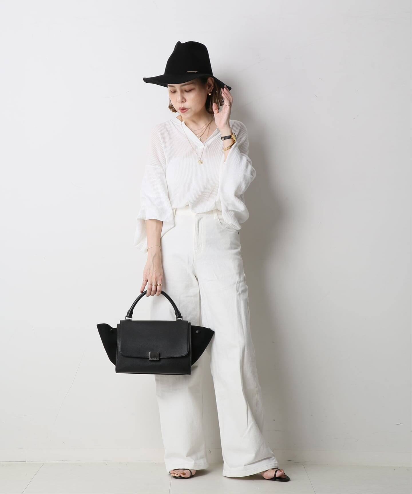 1円【美品】 CELINE セリーヌ ハンドバッグ トラペーズ ラージ トート 