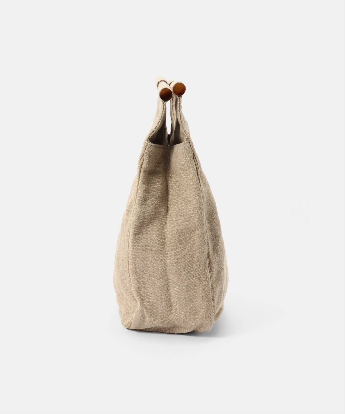 VINTAGE CHANEL/シャネル】ハンドバッグ linen（ハンドバッグ
