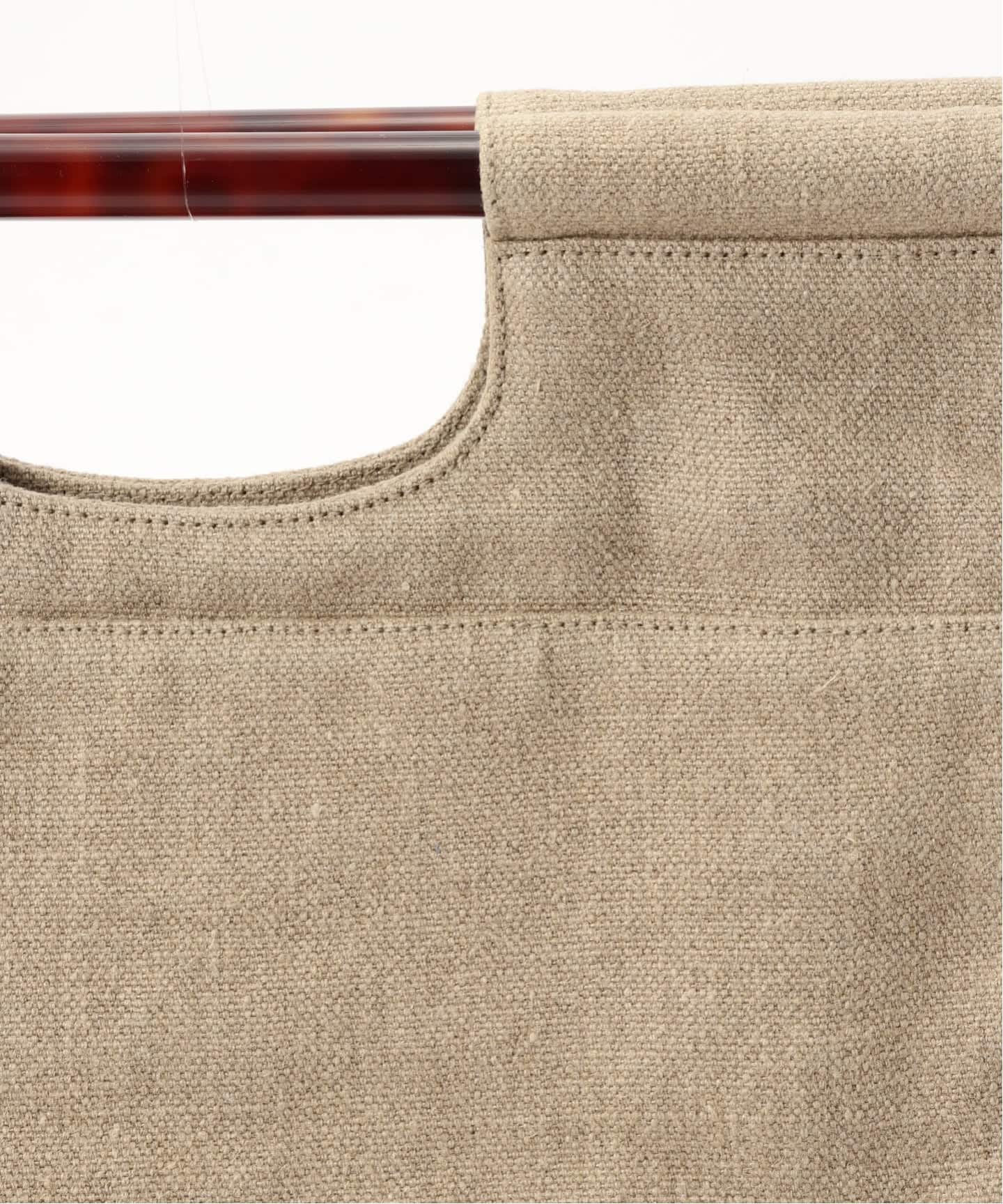 VINTAGE CHANEL/シャネル】ハンドバッグ linen（ハンドバッグ