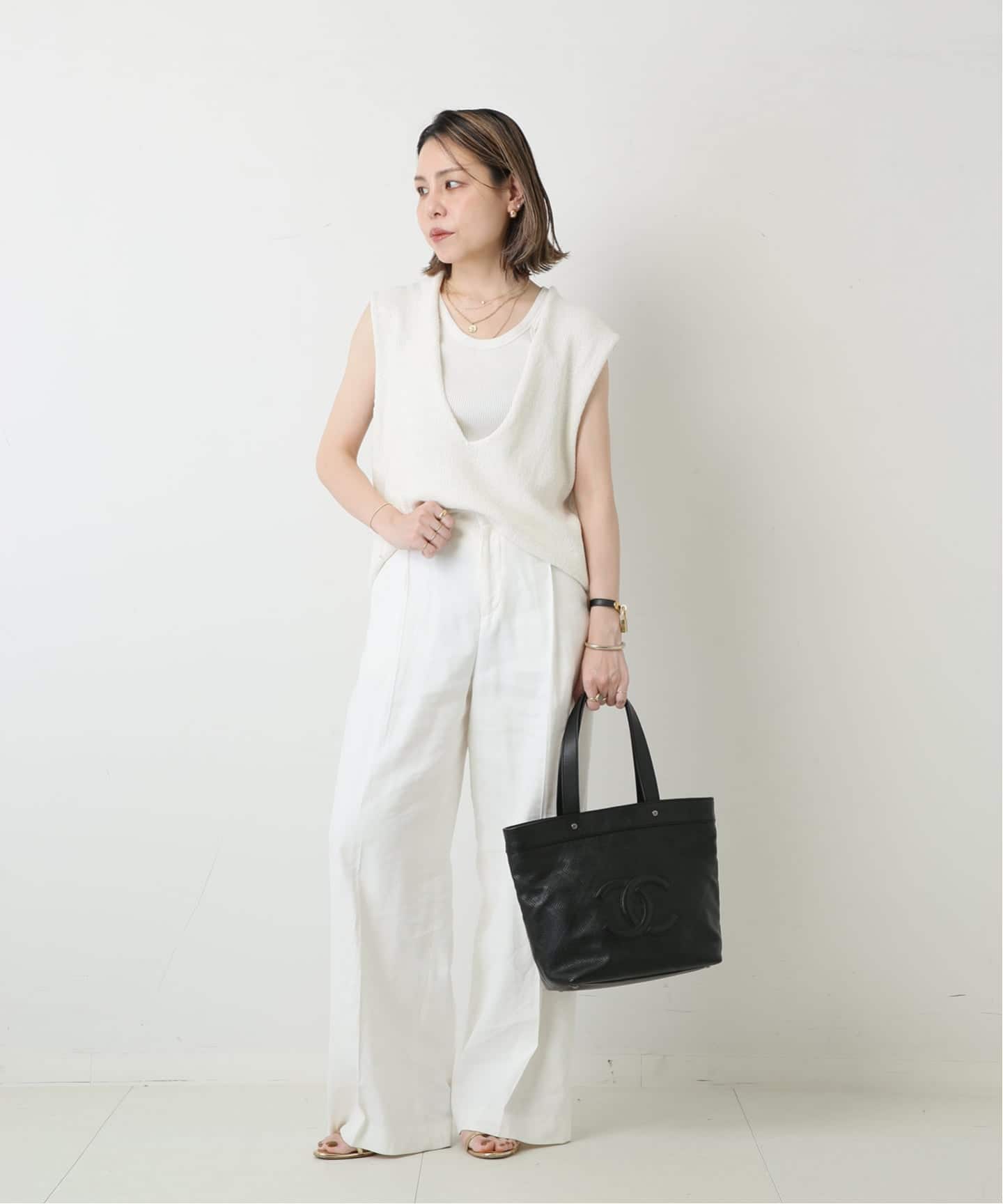 VINTAGE CHANEL/シャネル】トートバッグ puncing（トートバッグ
