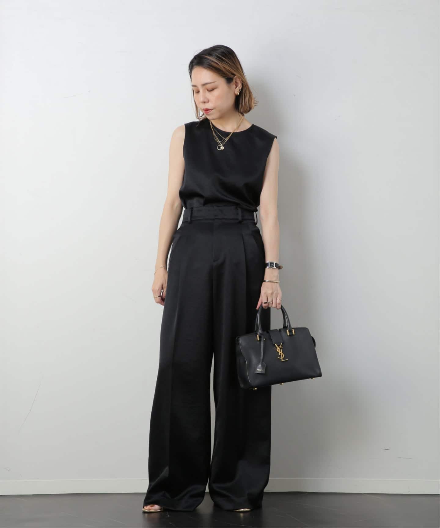SAINT LAURENT/サンローラン】Baby Cabas 2way（ハンドバッグ