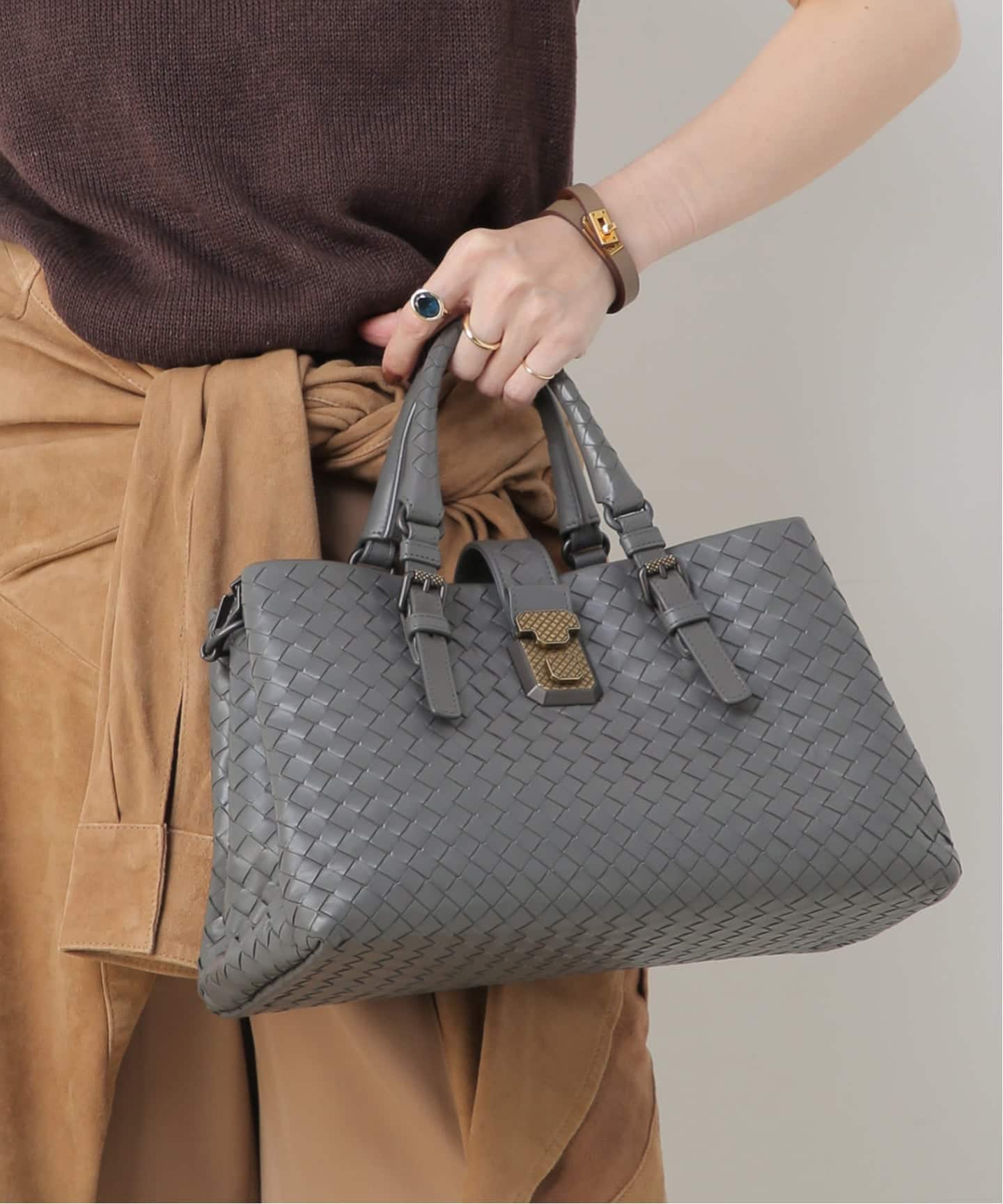 VINTAGE BOTTEGA VENETA/ボッテガ ヴェネタ】ハンドバッグ 2way