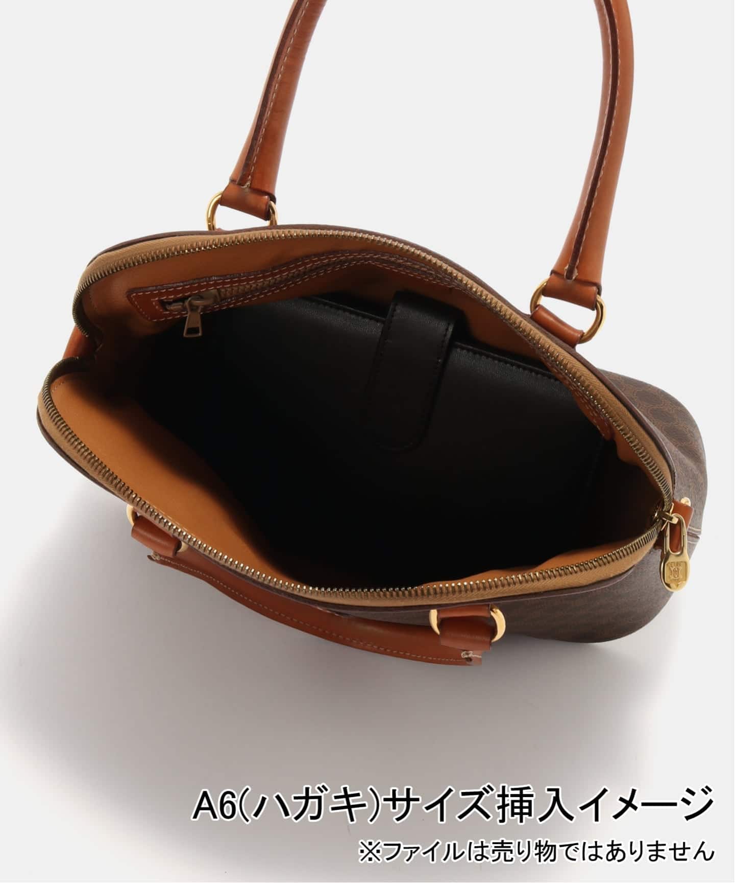 VINTAGE CELINE/セリーヌ】Bolide ハンドバッグ macadam（ハンドバッグ