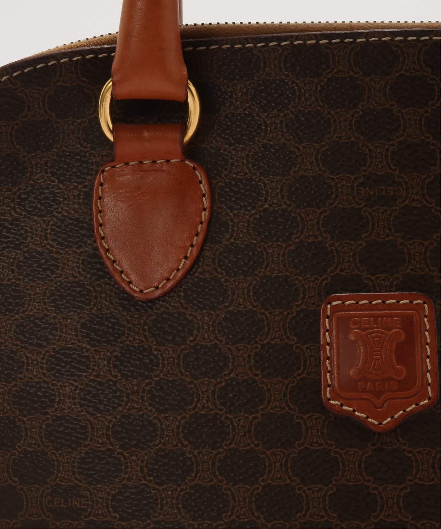 VINTAGE CELINE/セリーヌ】Bolide ハンドバッグ macadam（ハンドバッグ