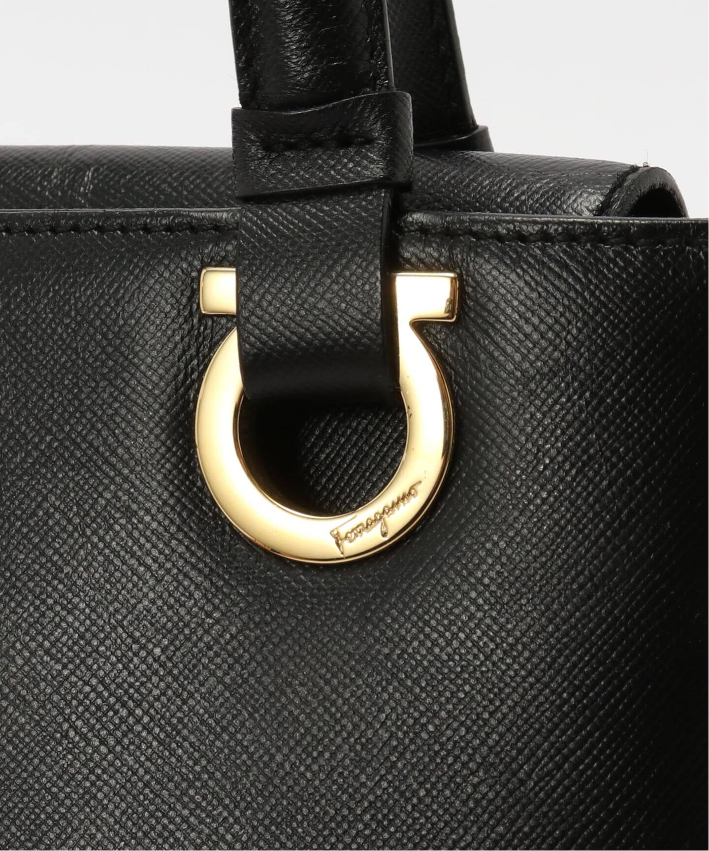 VINTAGE FERRAGAMO/フェラガモ】Gancini ハンドバッグ（ハンドバッグ