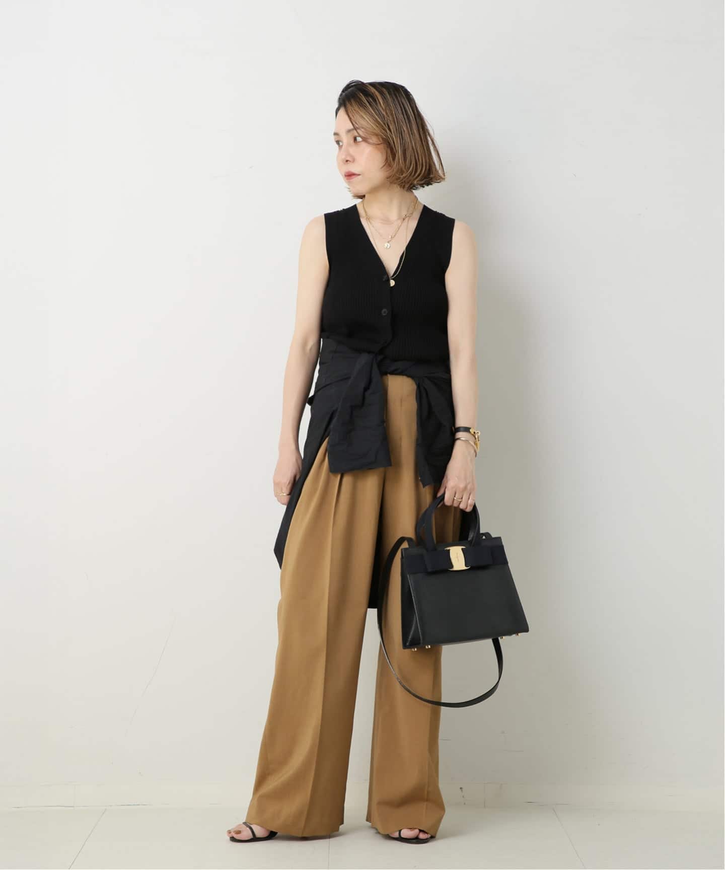 verte様　お取り置き　フェラガモ VINTAGE FERRAGAMO/フェラガモ】 Vara 2wayバッグ lizard