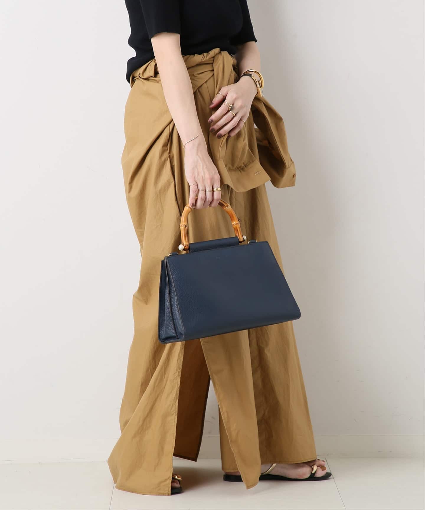 VINTAGE GUCCI/グッチ】Nymphaea ハンドバッグ（ハンドバッグ