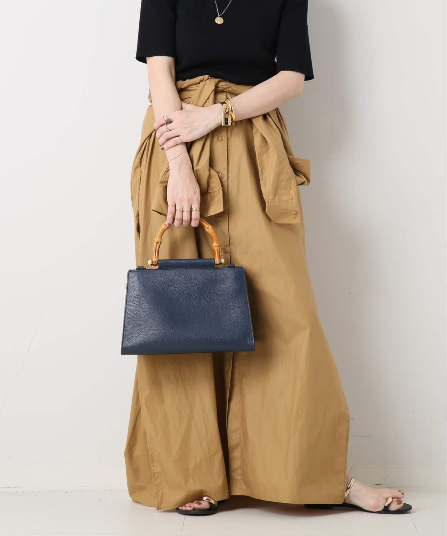 VINTAGE GUCCI/グッチ】Nymphaea ハンドバッグ（ハンドバッグ