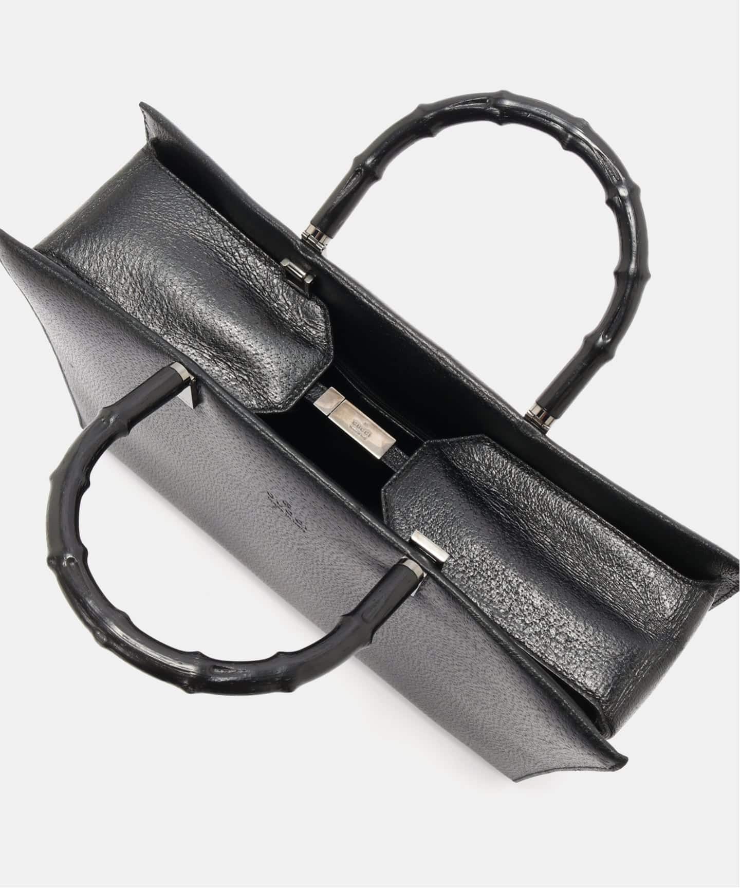 VINTAGE GUCCI/グッチ】Bamboo ハンドバッグ 2way（ハンドバッグ