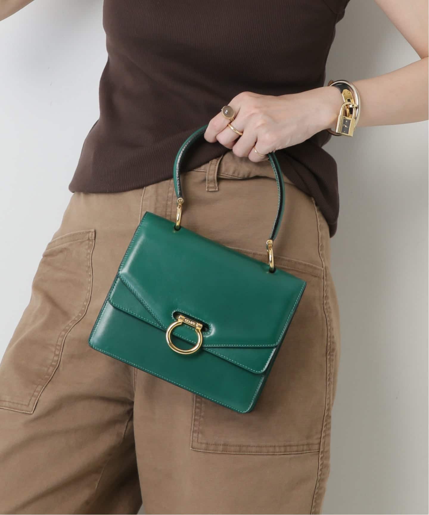 VINTAGE CELINE/セリーヌ】ハンドバッグ（ハンドバッグ）｜DECOUVERTE