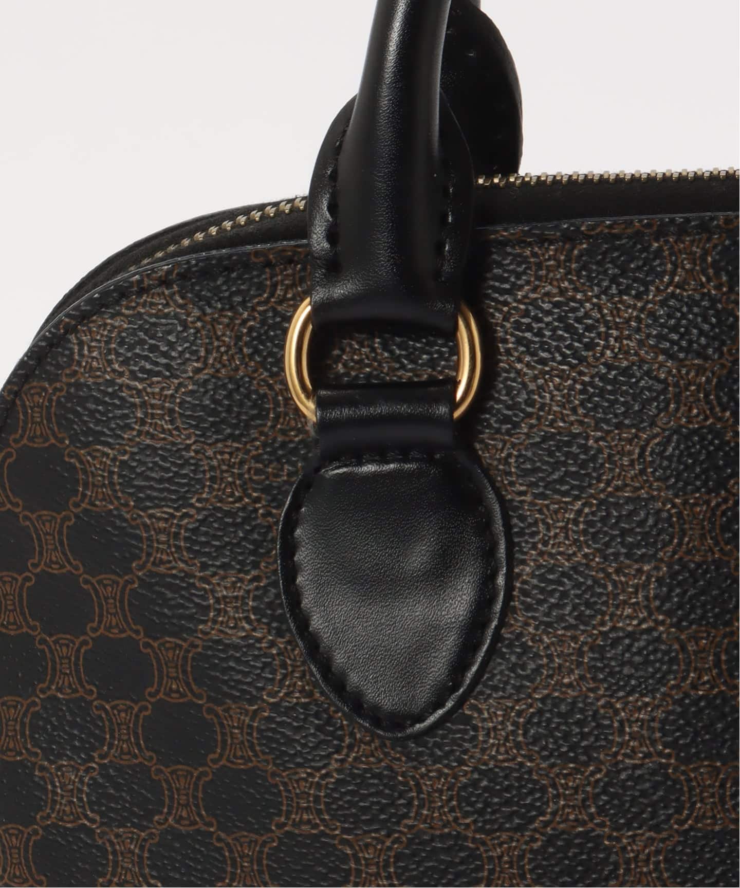 VINTAGE CELINE/セリーヌ】Bolide ハンドバッグ macadam（ハンドバッグ