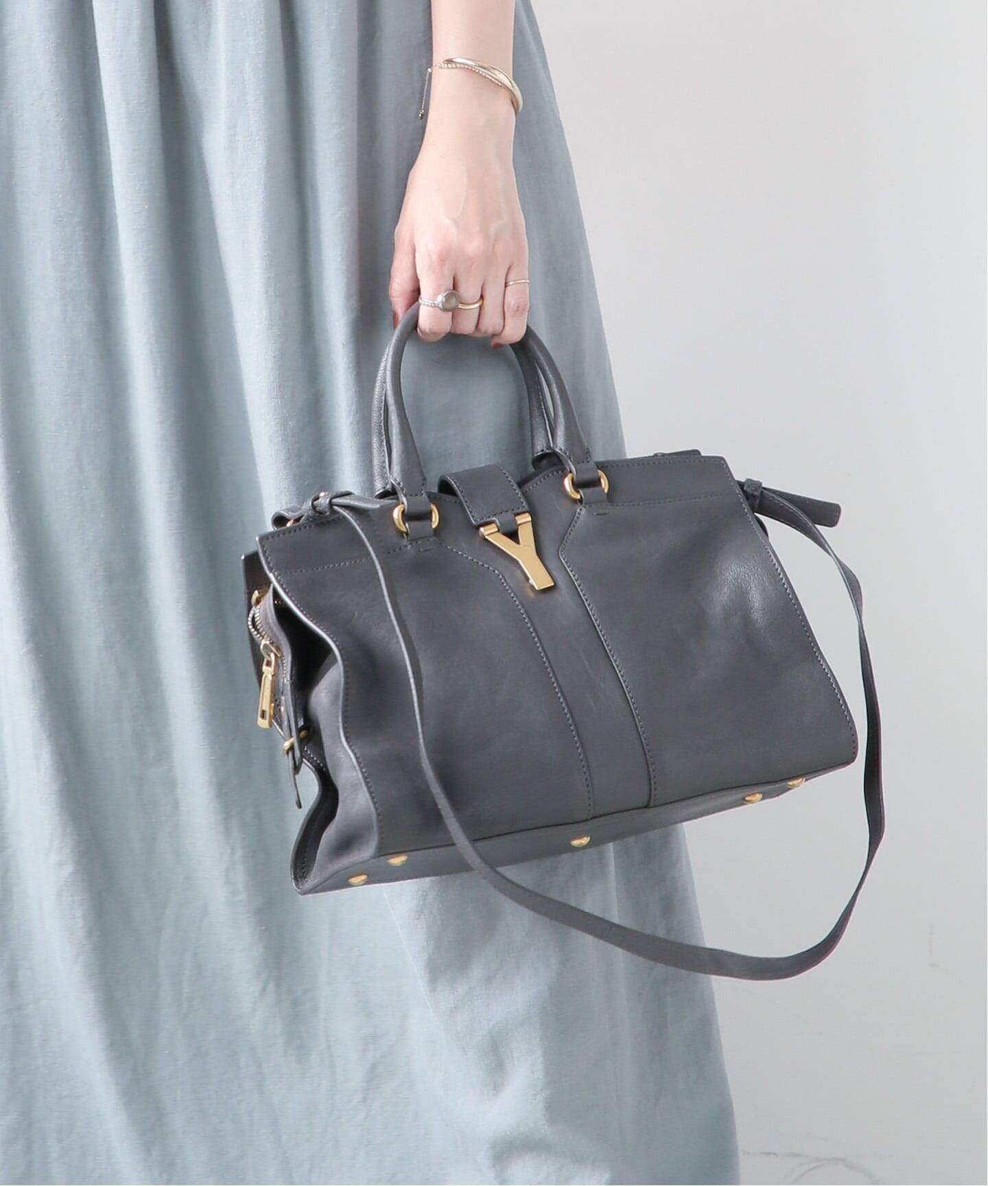 SAINT LAURENT/サンローラン】Cabas chyc 2way（ハンドバッグ 