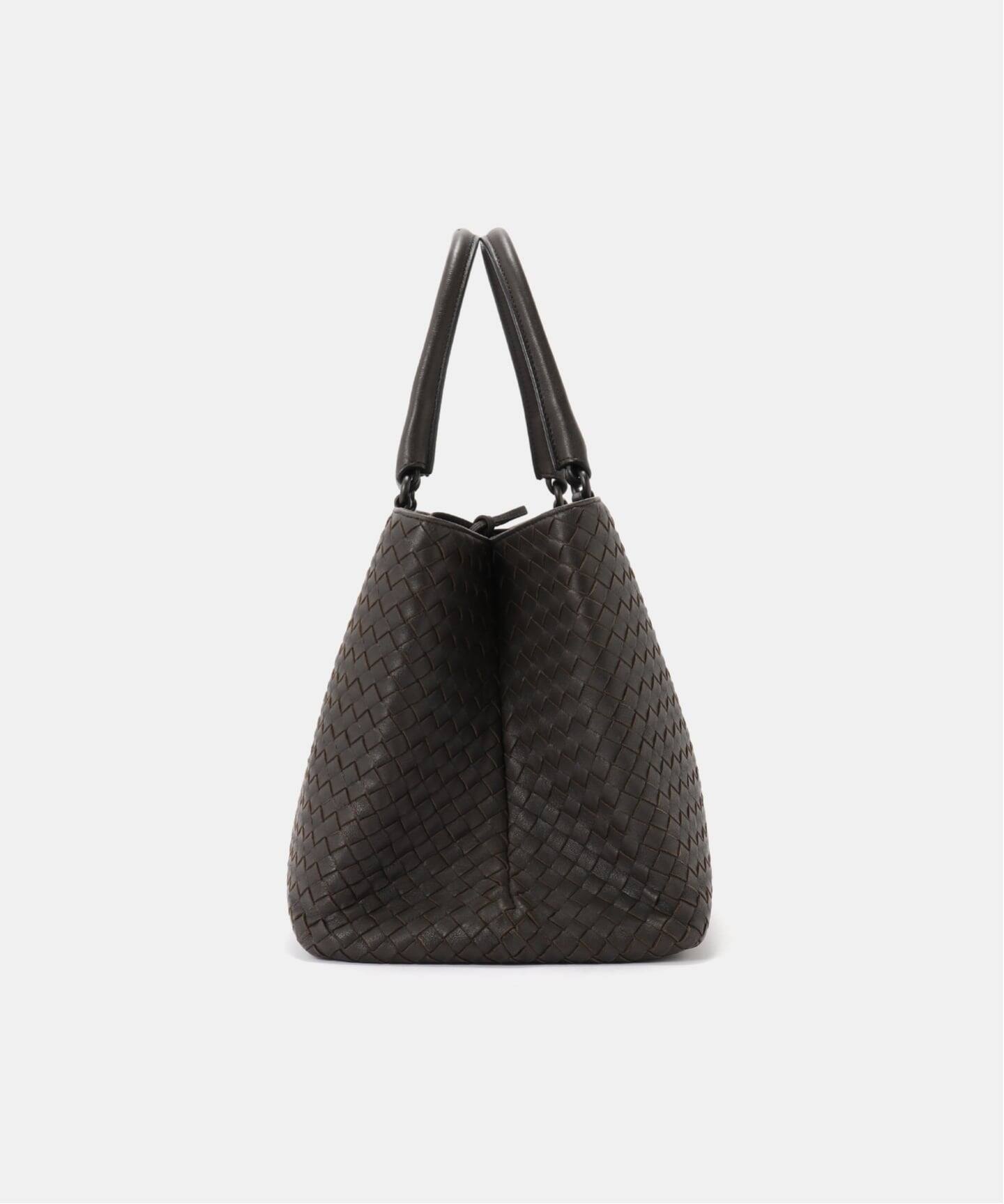VINTAGE BOTTEGA VENETA/ボッテガ ヴェネタ】ハンドバッグ intrecciato