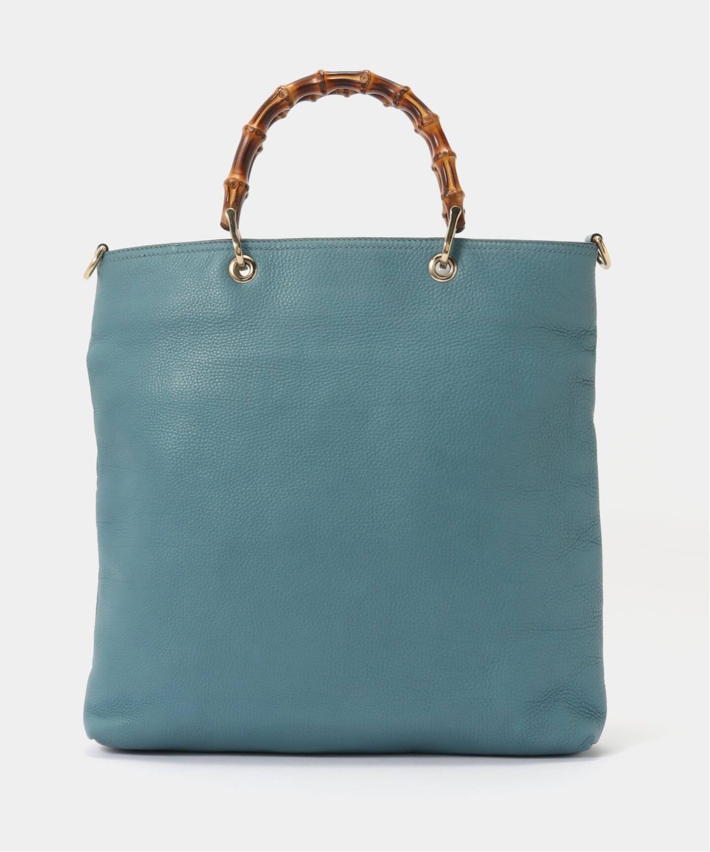 VINTAGE GUCCI/グッチ】Bamboo shopper 35 2way（トートバッグ
