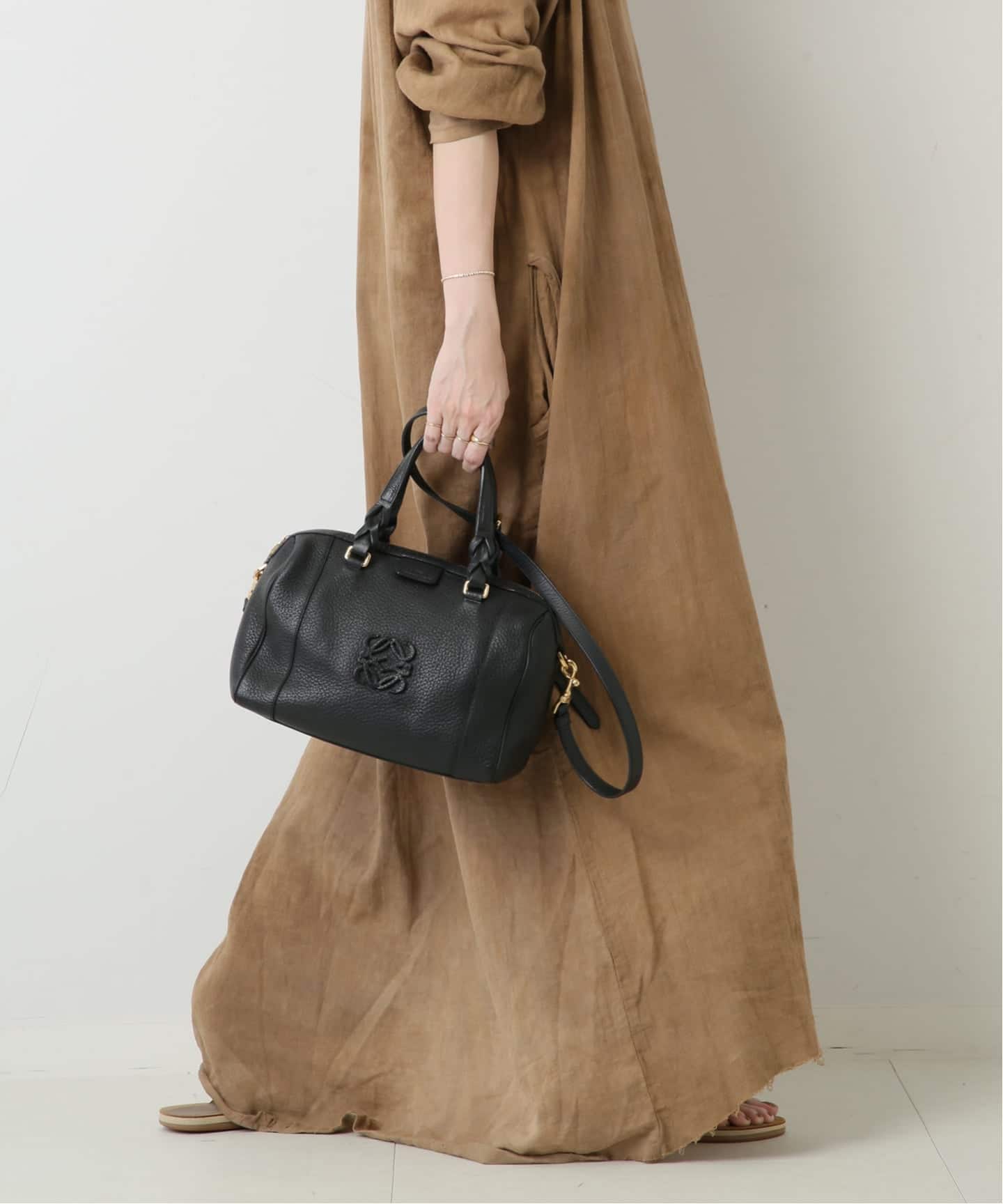 loewe ボストンバッグ VINTAGE LOEWE/ロエベ】 Fusta ボストンバッグ 2way（ボストンバッグ