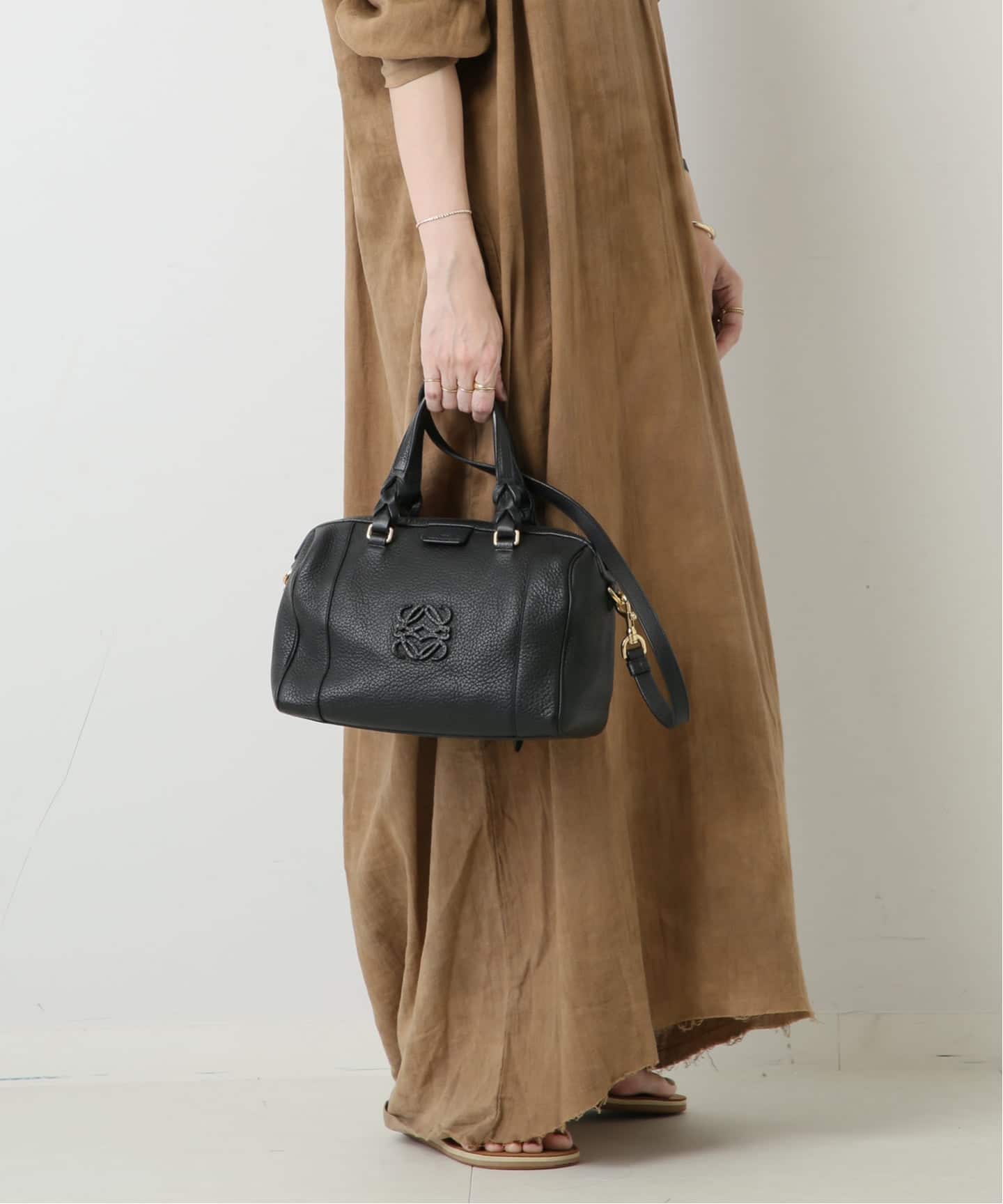 VINTAGE LOEWE/ロエベ】 Fusta ボストンバッグ 2way（ボストンバッグ