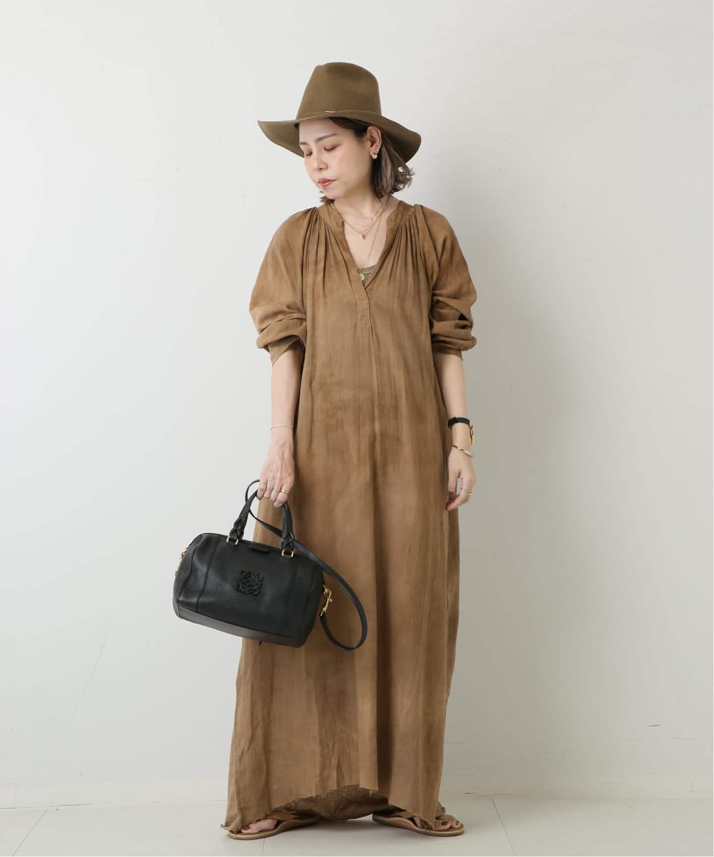 VINTAGE LOEWE/ロエベ】 Fusta ボストンバッグ 2way（ボストンバッグ