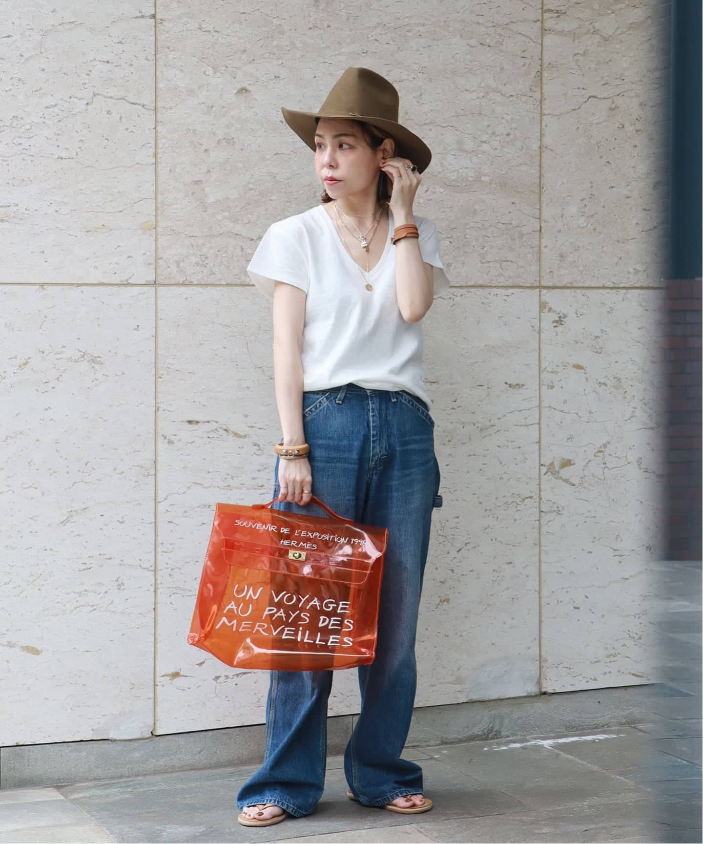 VINTAGE HERMES/エルメス】 Vinyl kelly（ハンドバッグ）｜DECOUVERTE