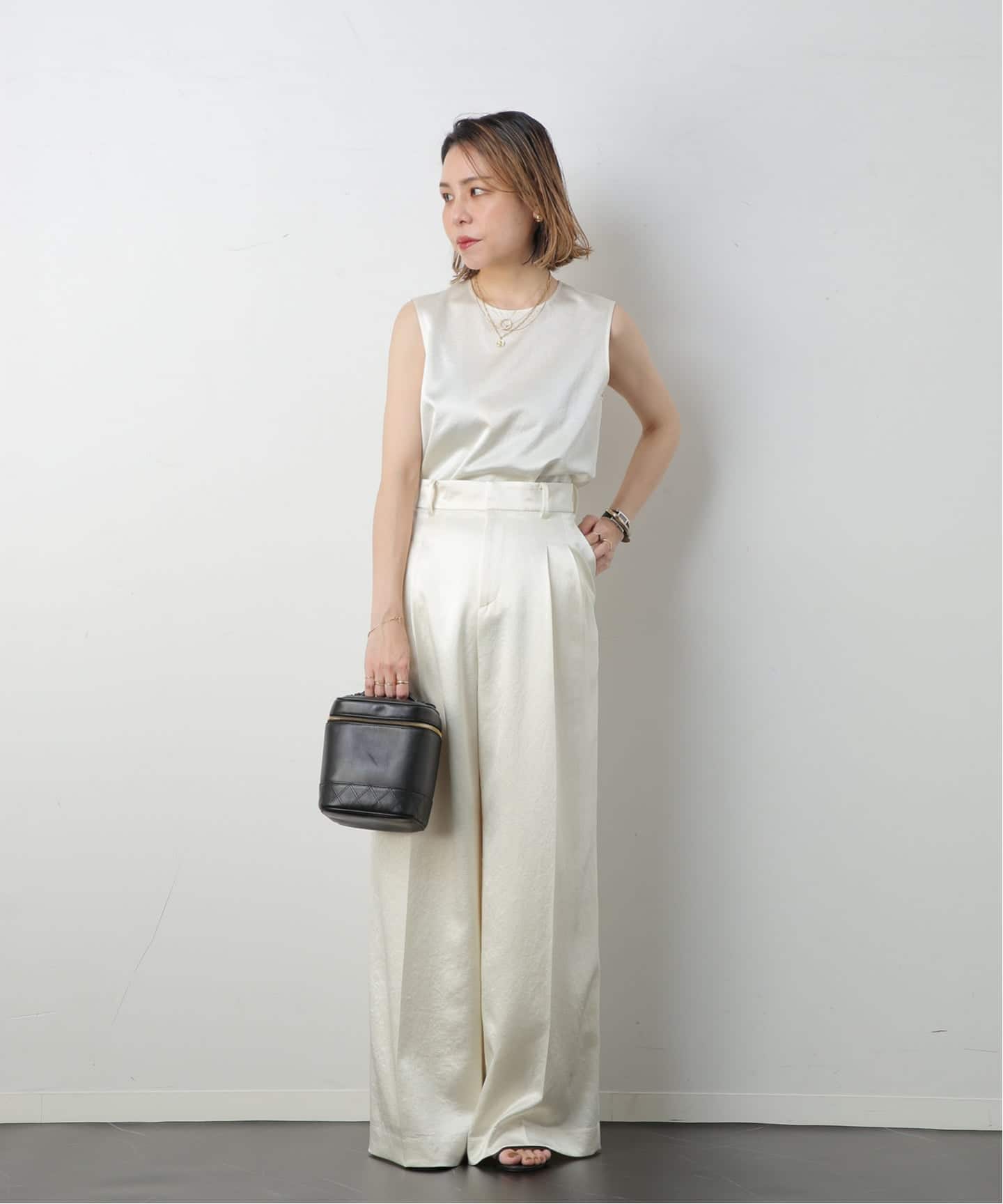 VINTAGE CHANEL/シャネル】バニティバッグ Bicolore（ハンドバッグ