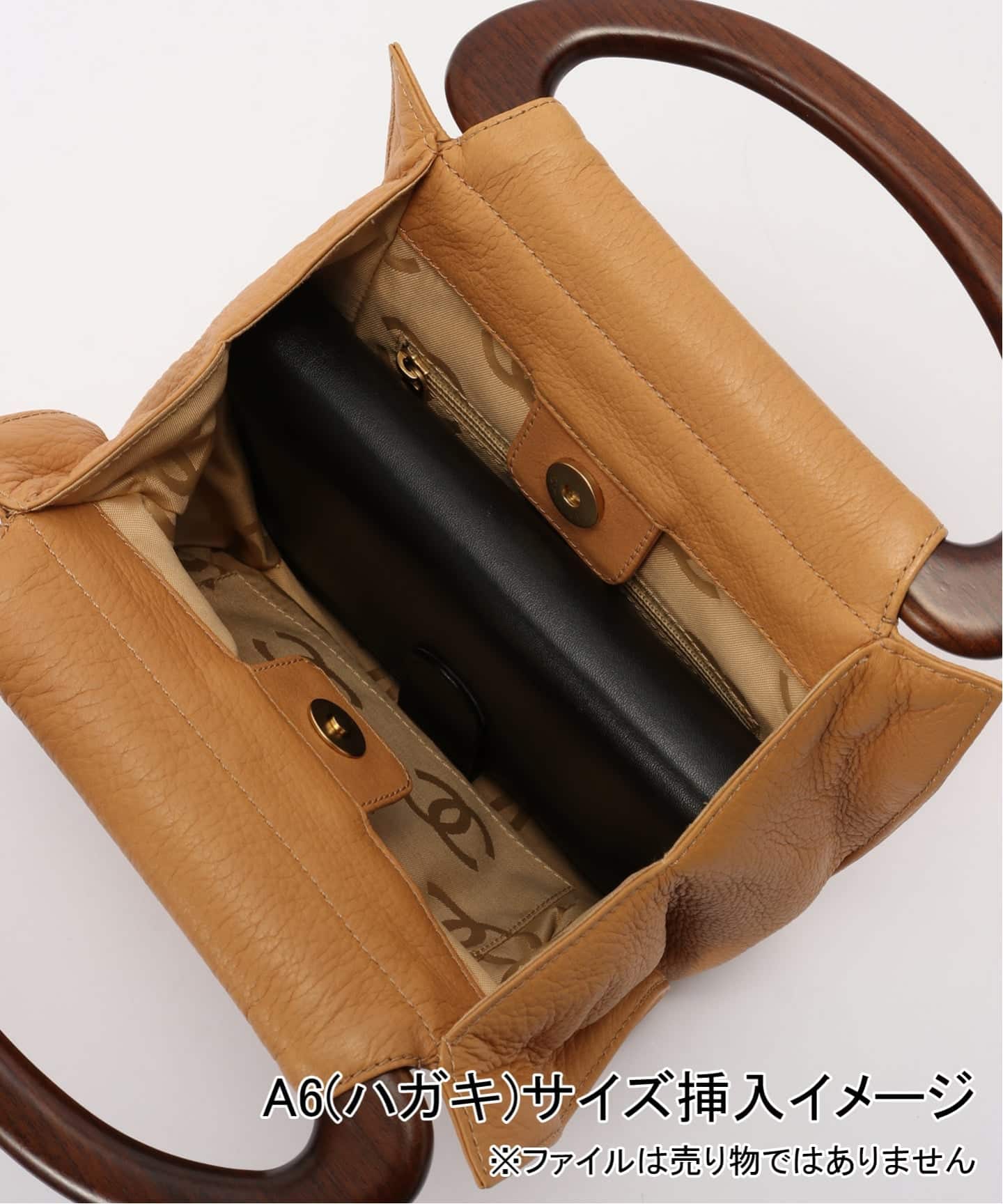 VINTAGE CHANEL/シャネル】 ハンドバッグ wood style（ハンドバッグ