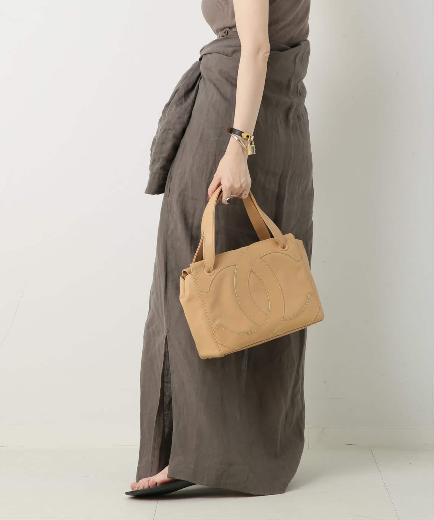 VINTAGE CHANEL/シャネル】 Wild stitch ハンドバッグ（ハンドバッグ