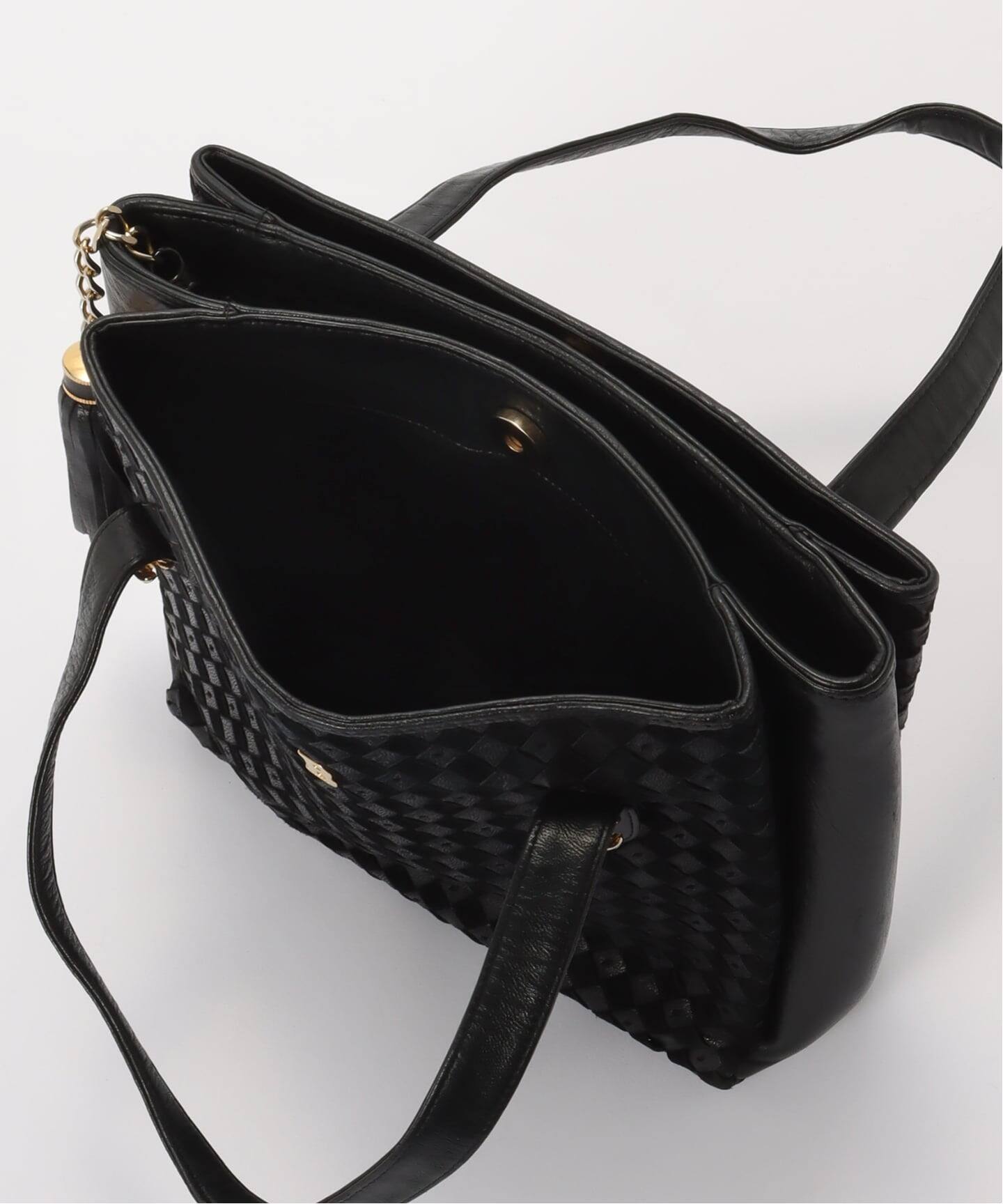 VINTAGE BALLY/バリー】ハンドバッグ suede（ハンドバッグ