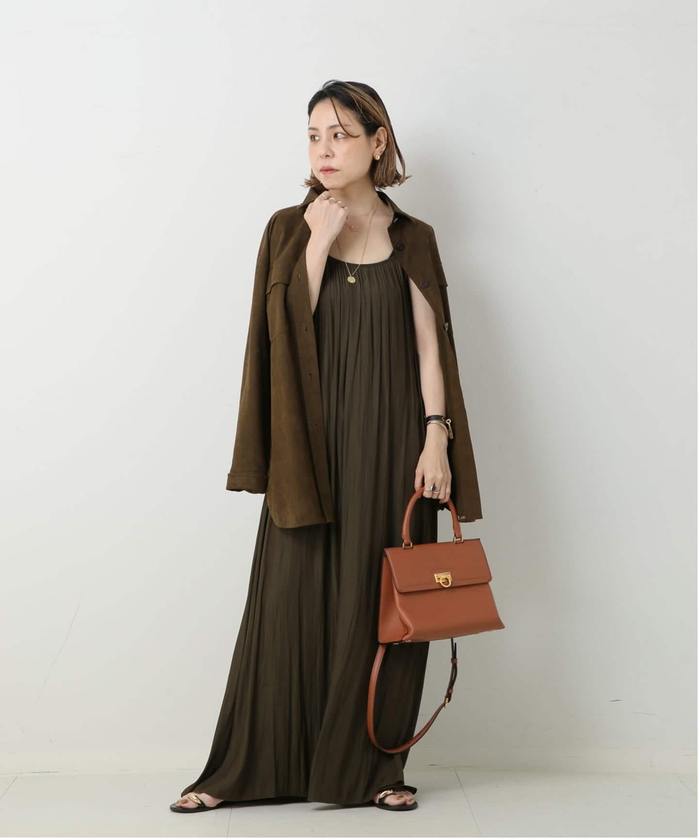 FERRAGAMO/フェラガモ】 Trifolio ハンドバッグ 2way（ハンドバッグ