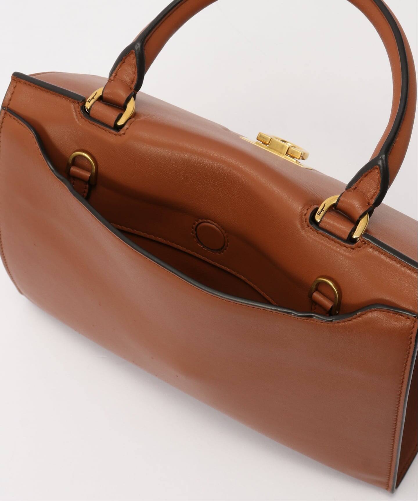 FERRAGAMO/フェラガモ】 Trifolio ハンドバッグ 2way（ハンドバッグ