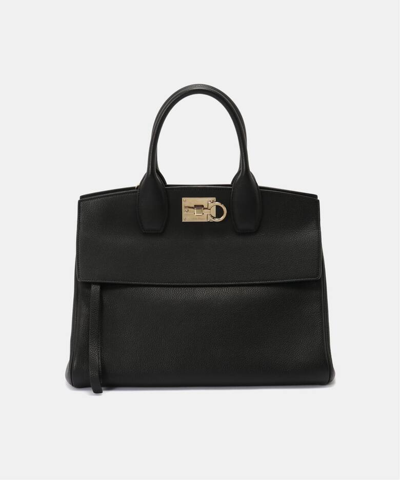 送料無料】Salvatore Ferragamo ガンチーニ トートバッグ Salvatore 