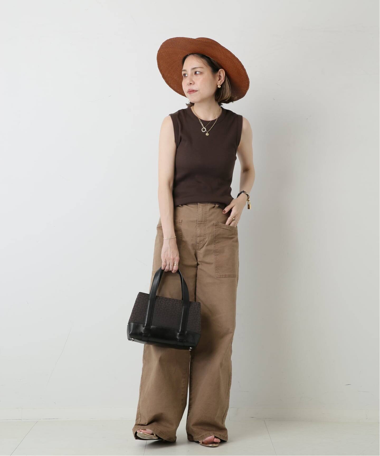 VINTAGE CELINE/セリーヌ】c macadam ハンドバッグ canvas 